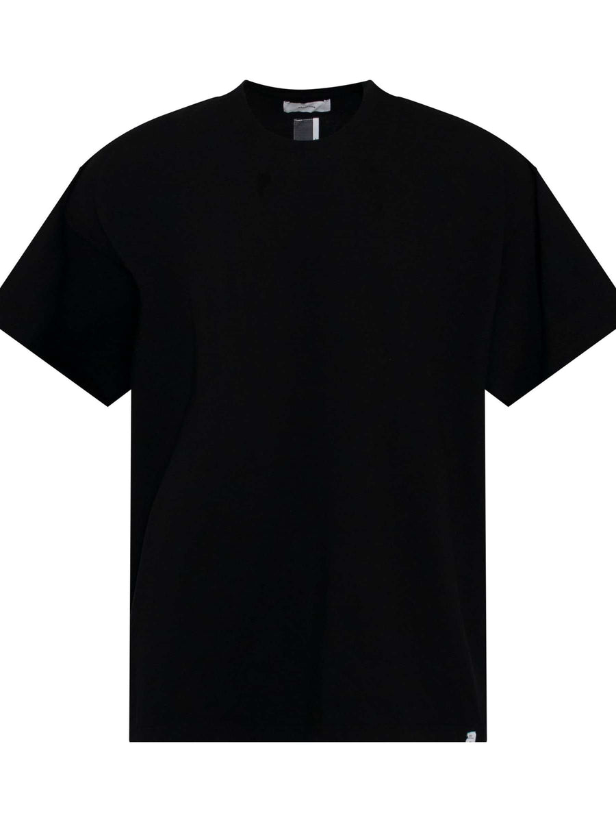 Rib Big T-Shirt in Black