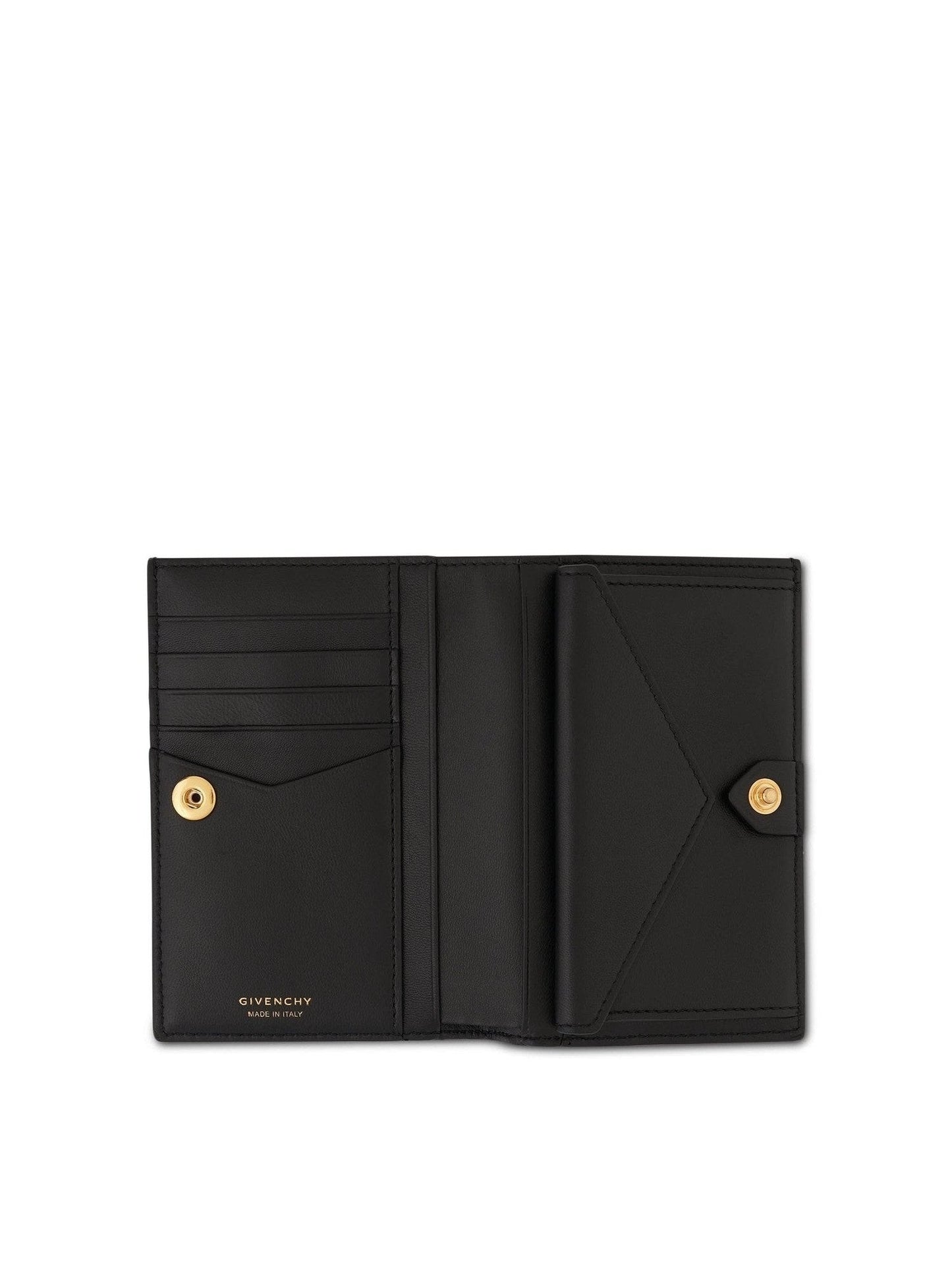 G Cut Bifold Wallet in 4G Coated Canvas in Black