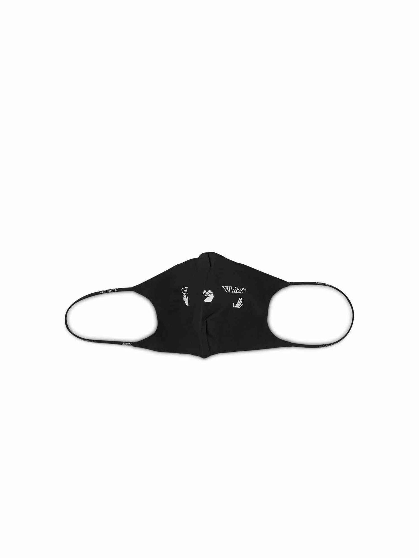 Man Swim Simple Mask in Black/White