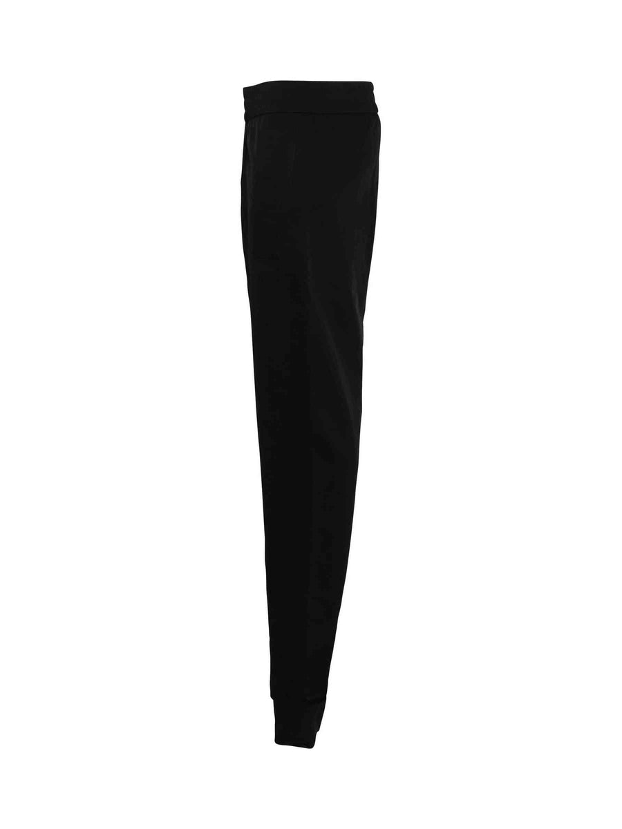 Nylon Track Pant in Black