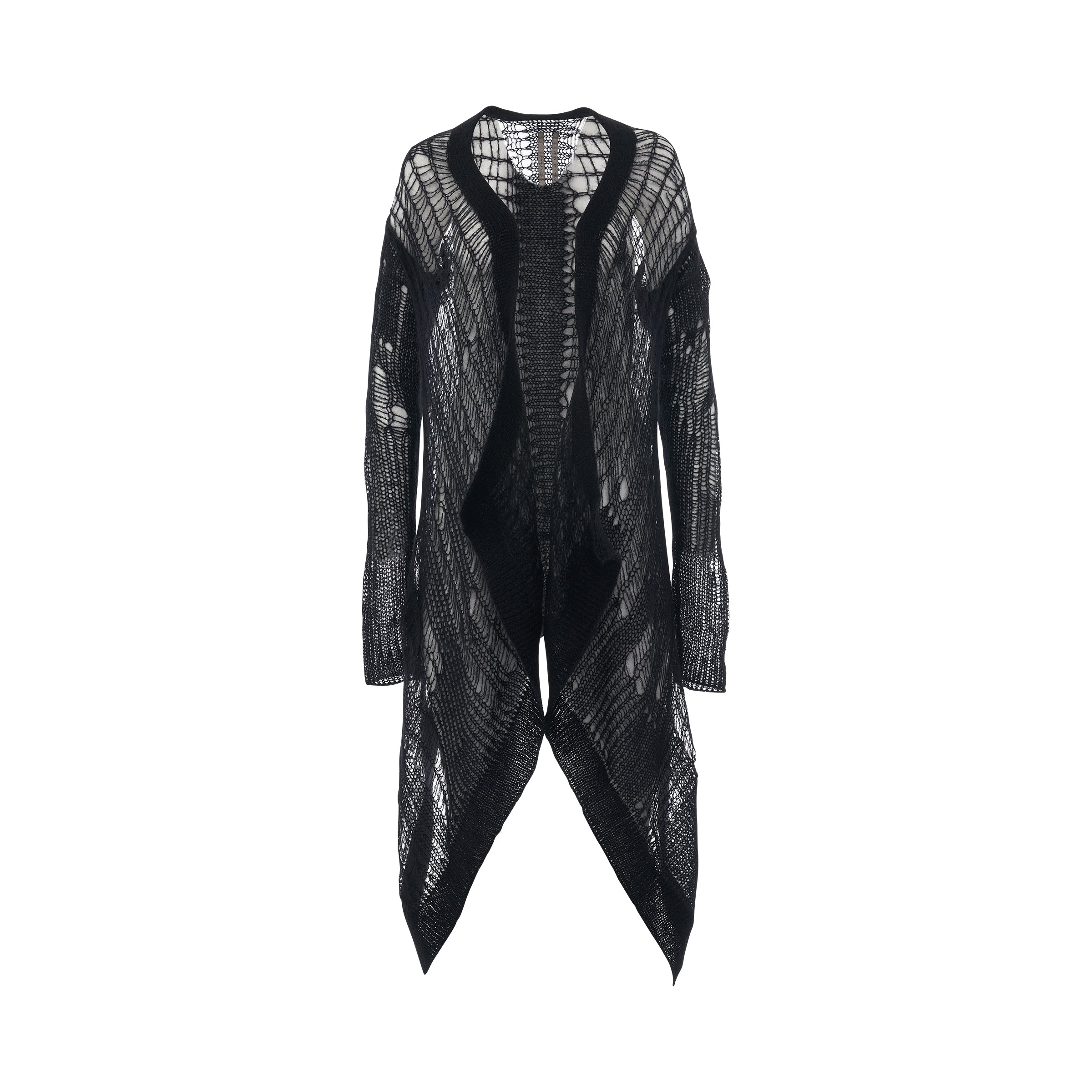 RICK OWENS Maglia Spider Wrap Cardigan in Black – MARAIS