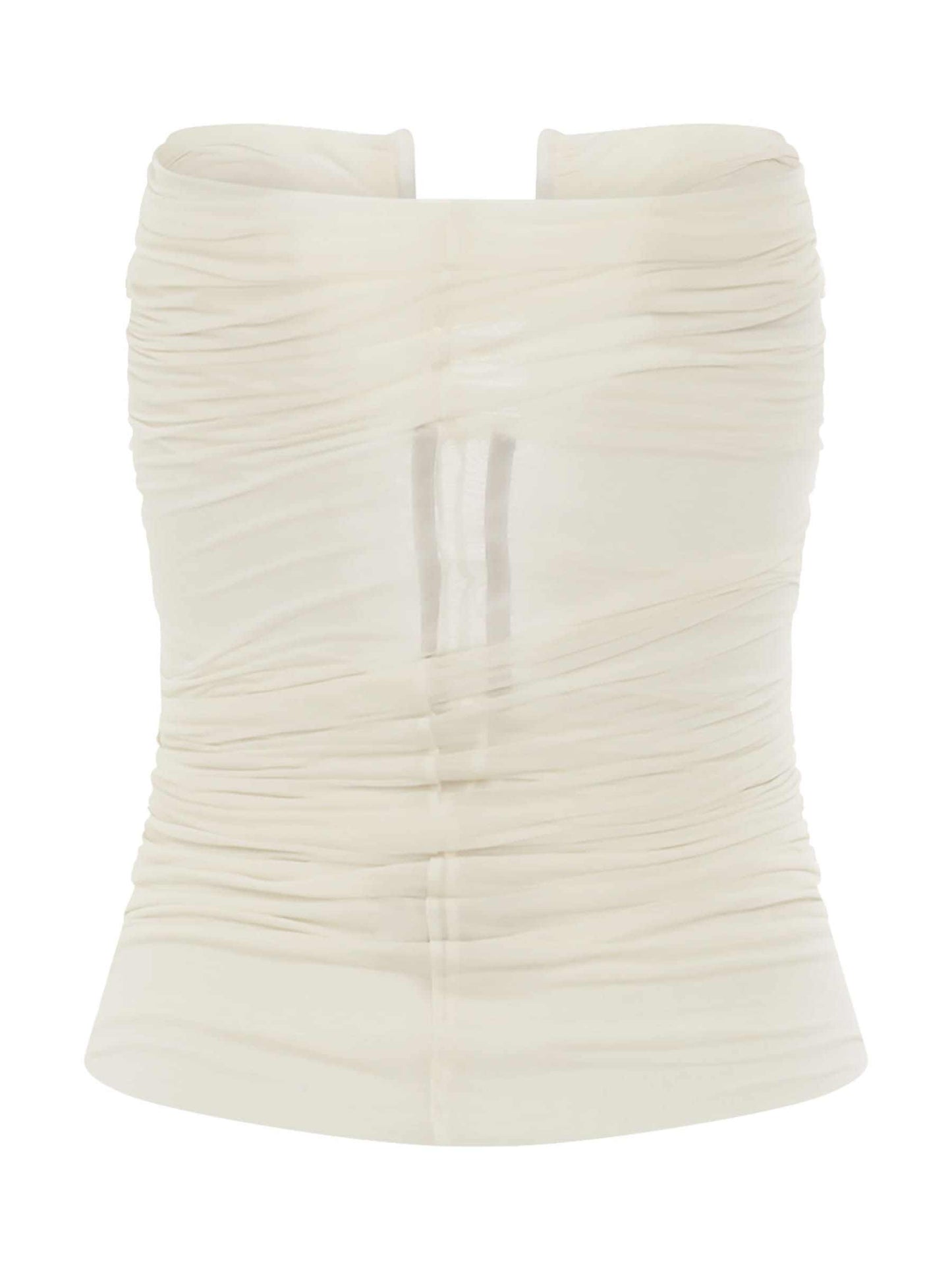 Prong Knit Top in Milk