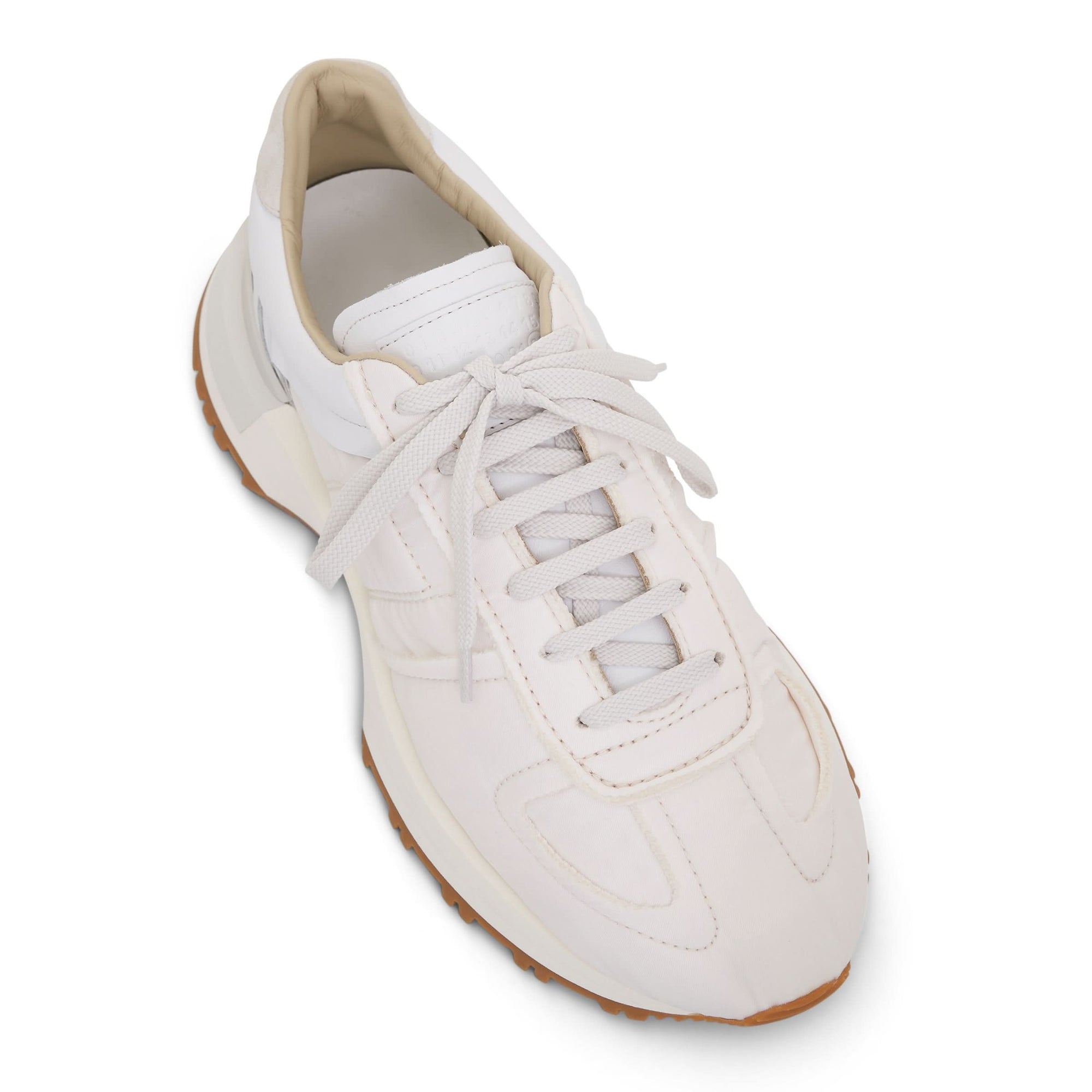 50-50 Sneakers in White