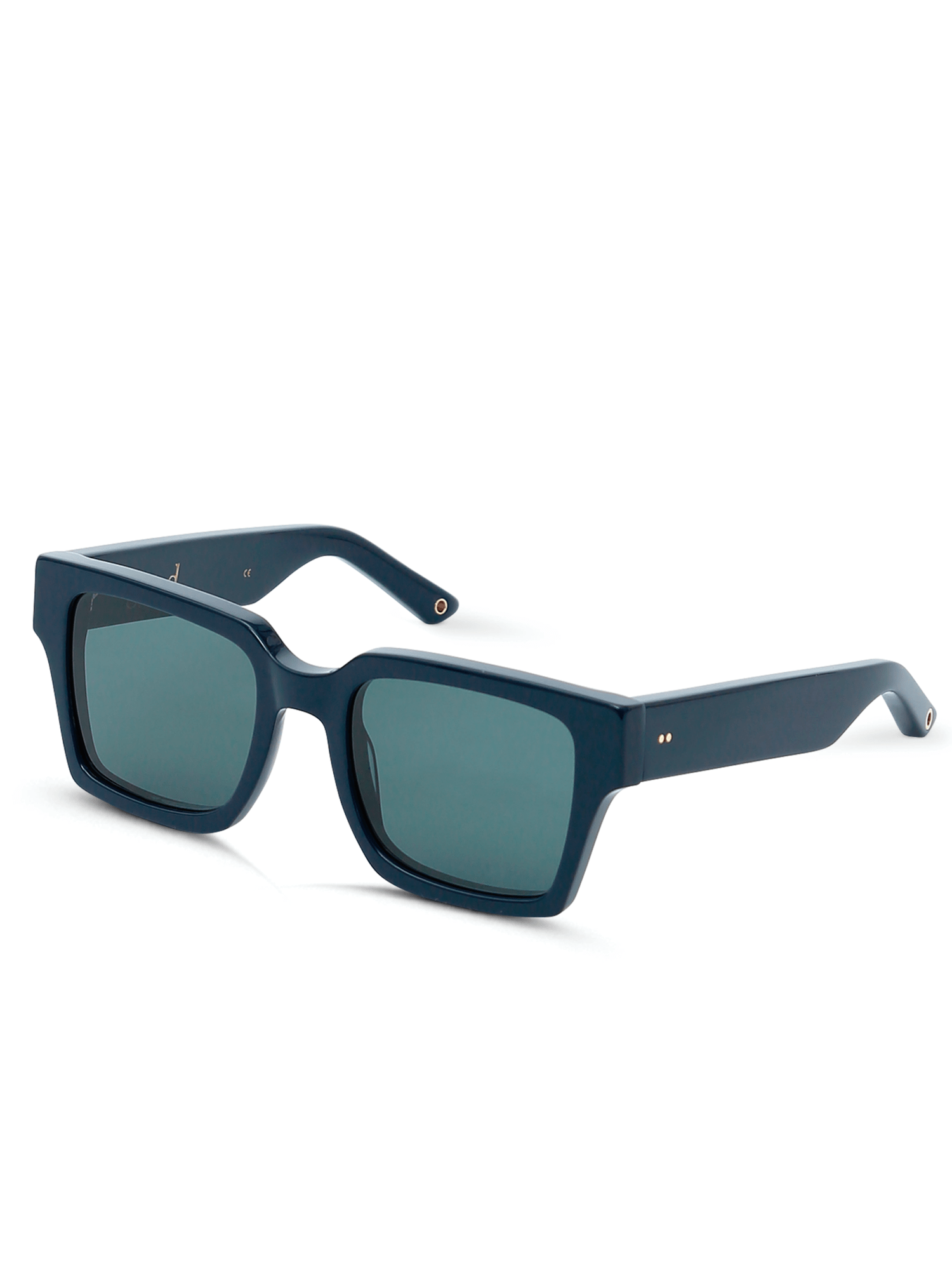 Sixteen Navy Sunglass with Grey Flash Lens - Main Image