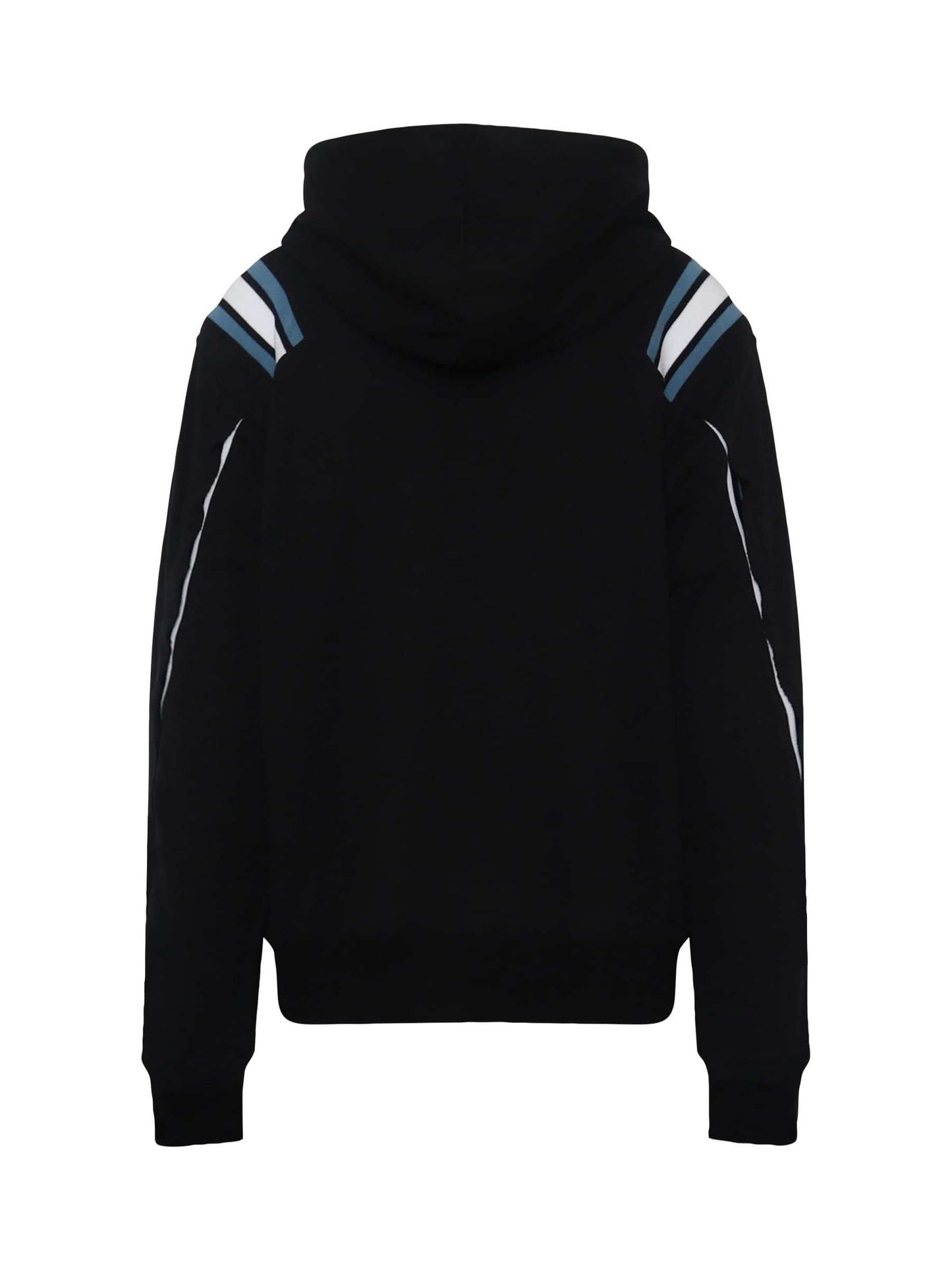 Rib XXL Hoodie in Black