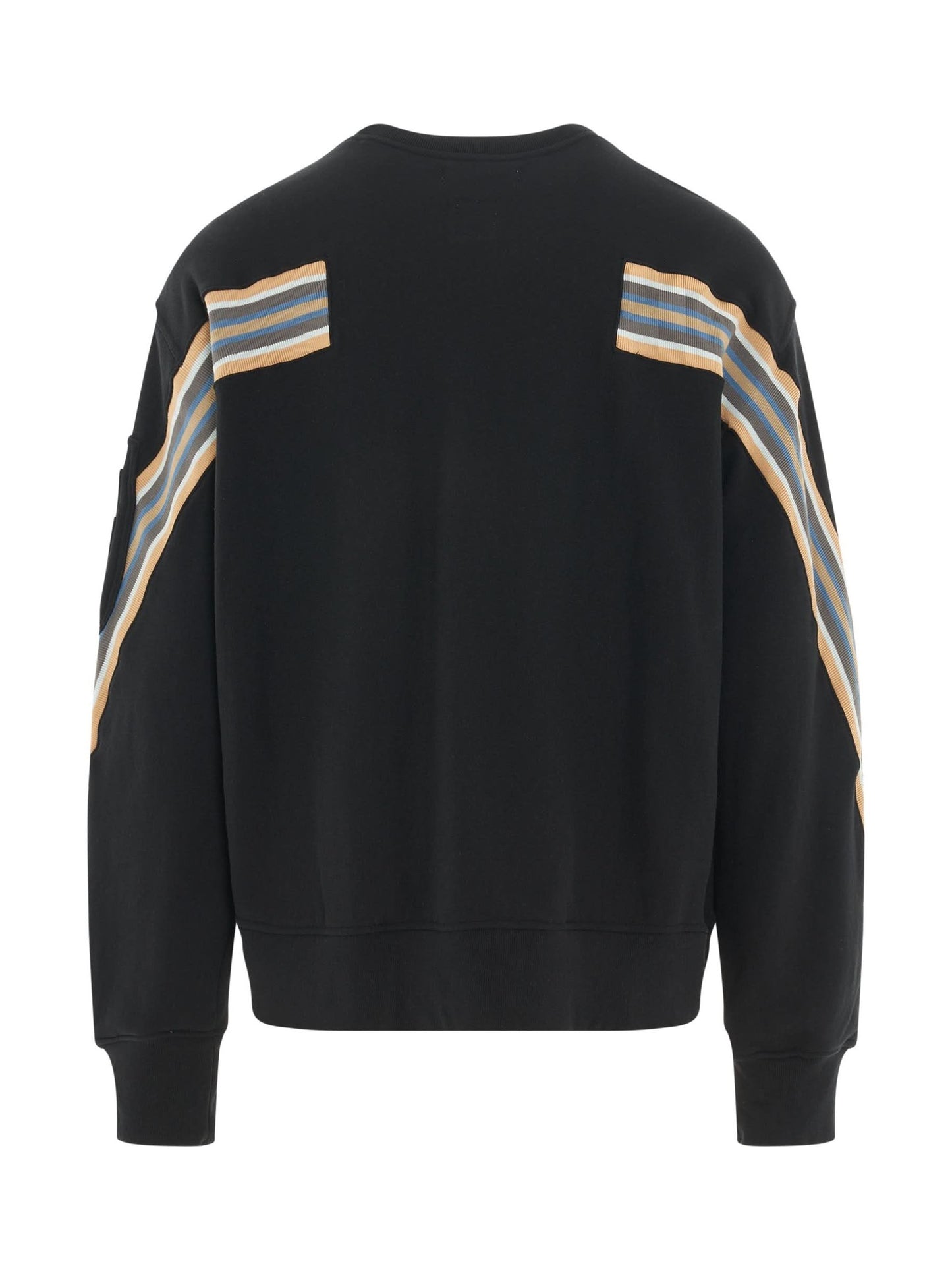 Rib XXL Sweatshirt in Black