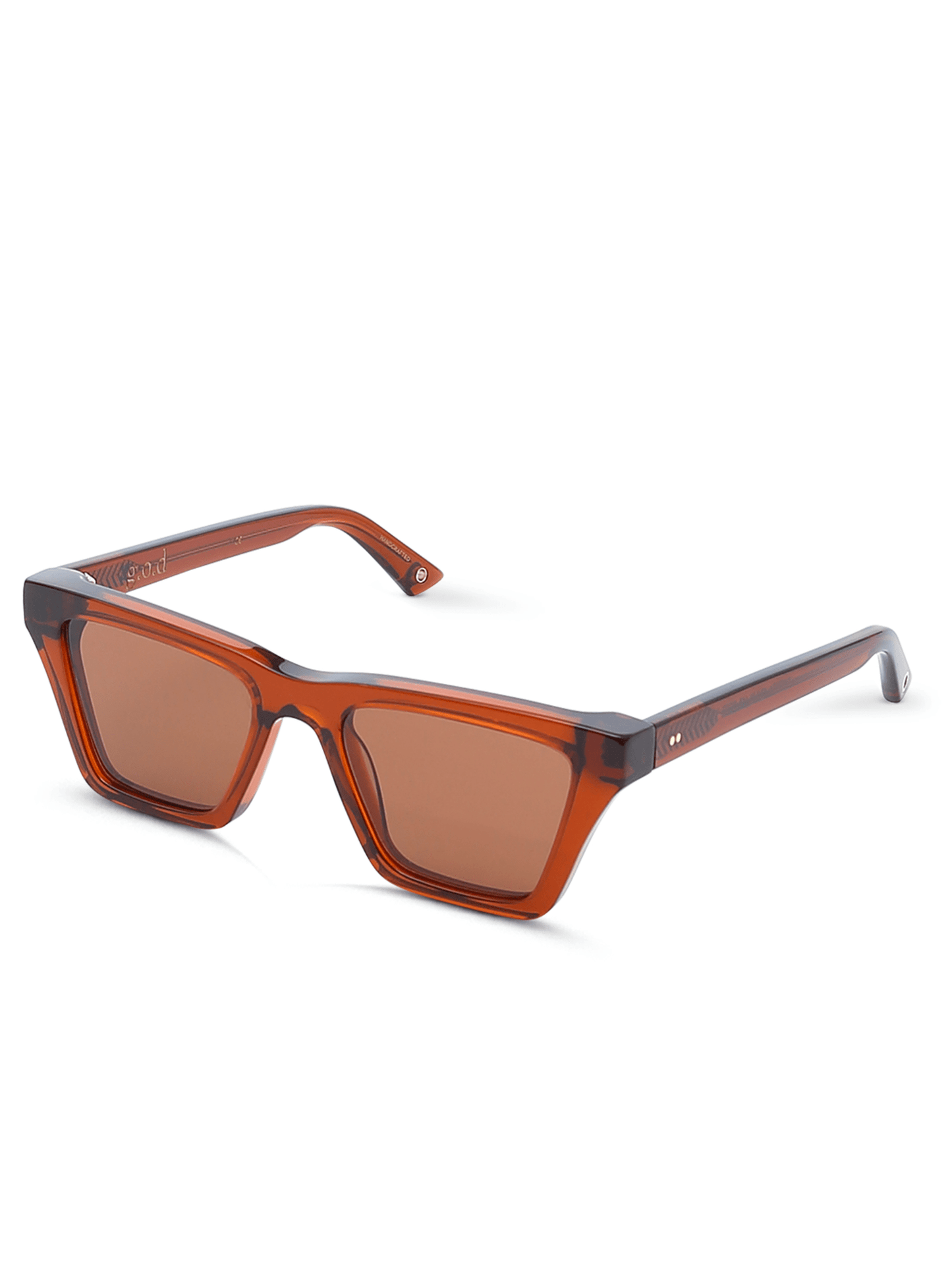 Twenty Root Beer Sunglass with Brown Lens
