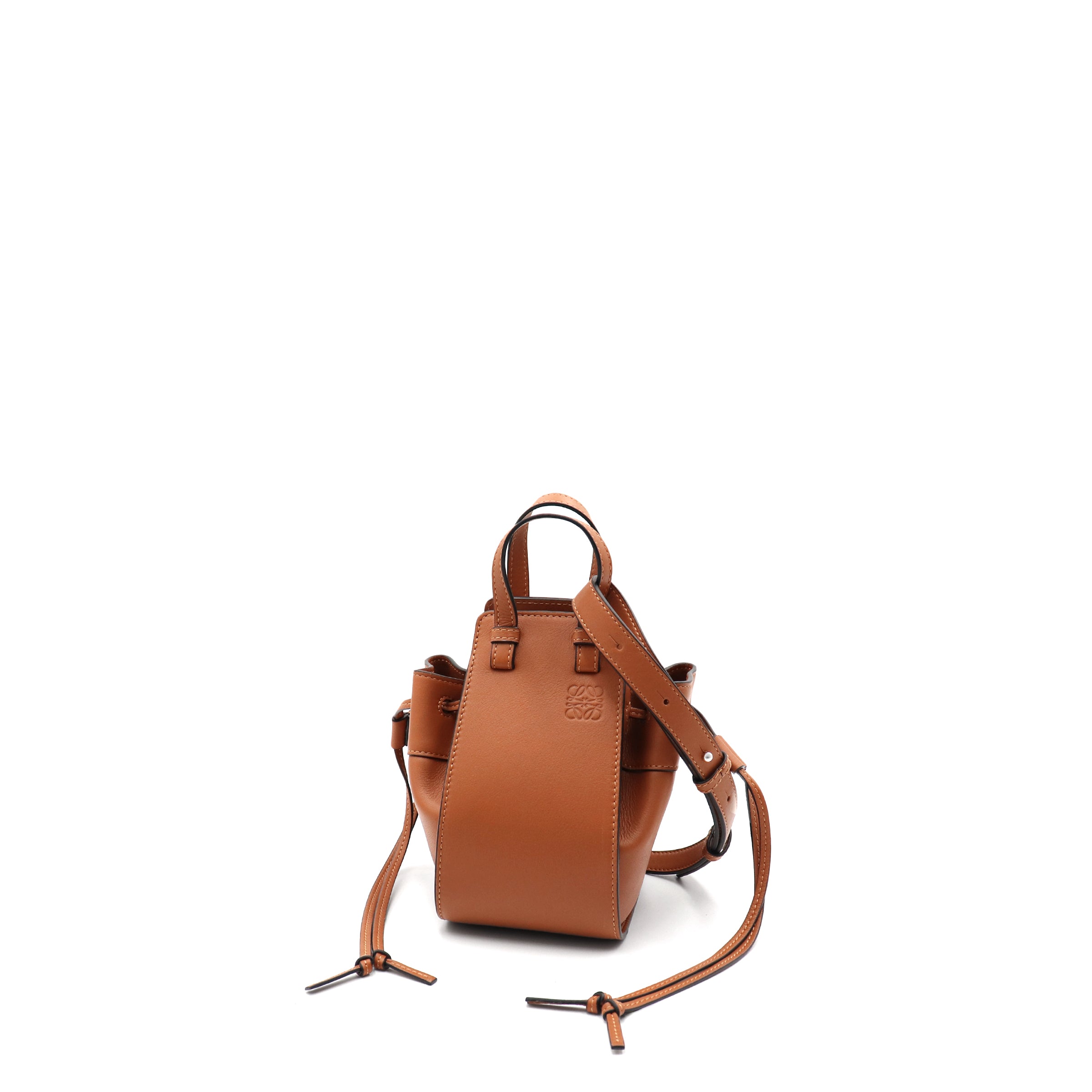 Up For Sale This Beautiful Classic Calfskin Small Tan Loewe Puzzle