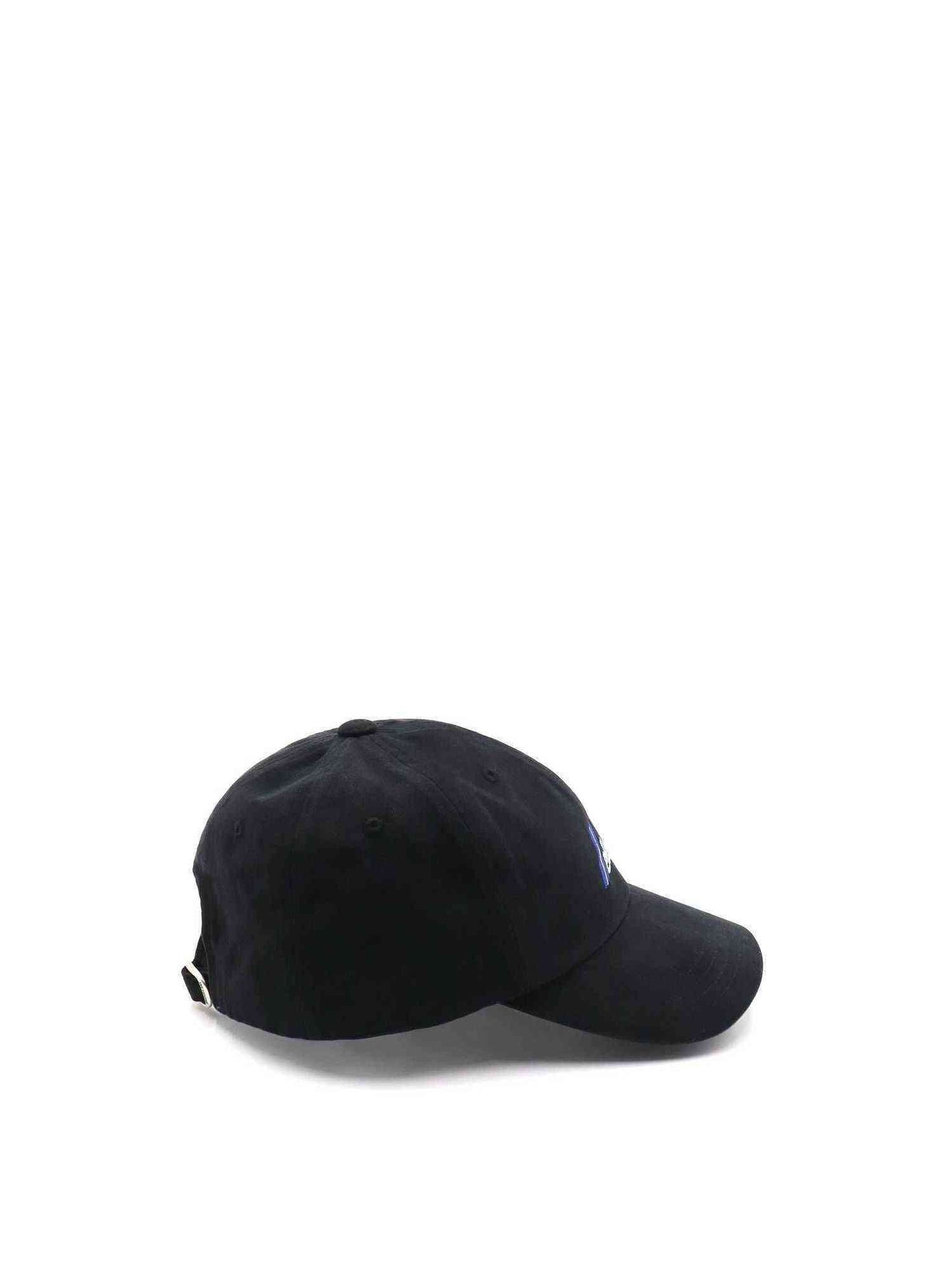 We11Done WD Logo Cap in Black