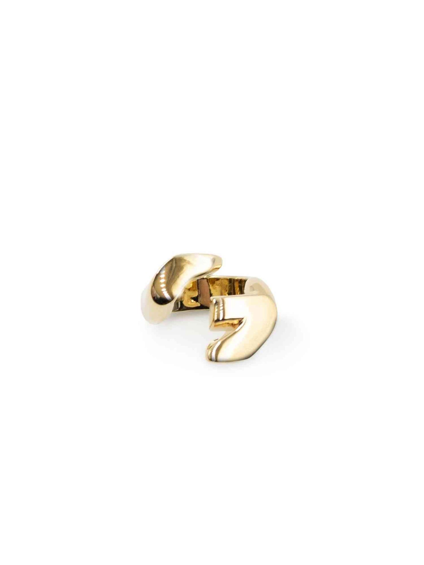 G Chain Gold Open Ring in Gold