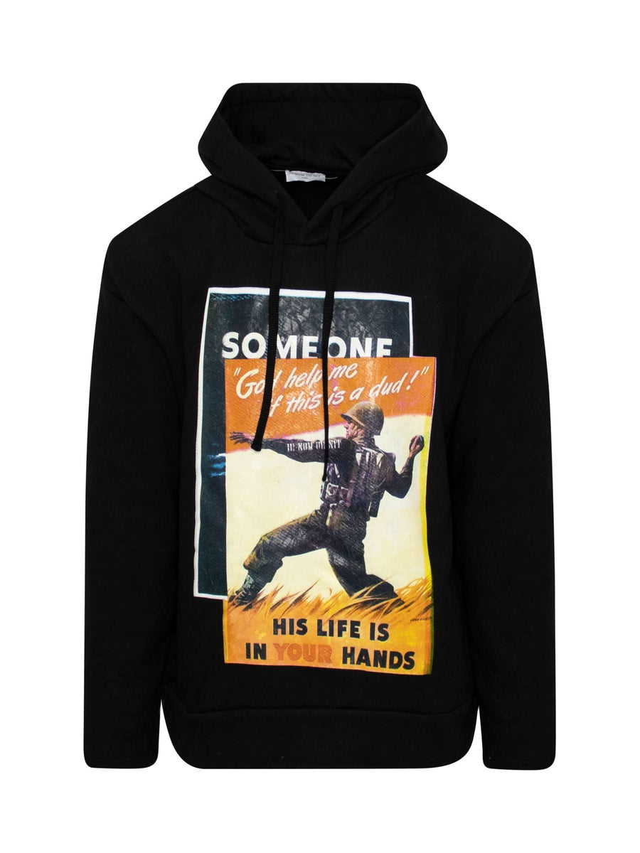 Propaganda 2 Hoodie in Black