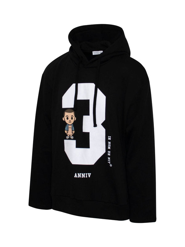 블랙 3 일레븐 후디
