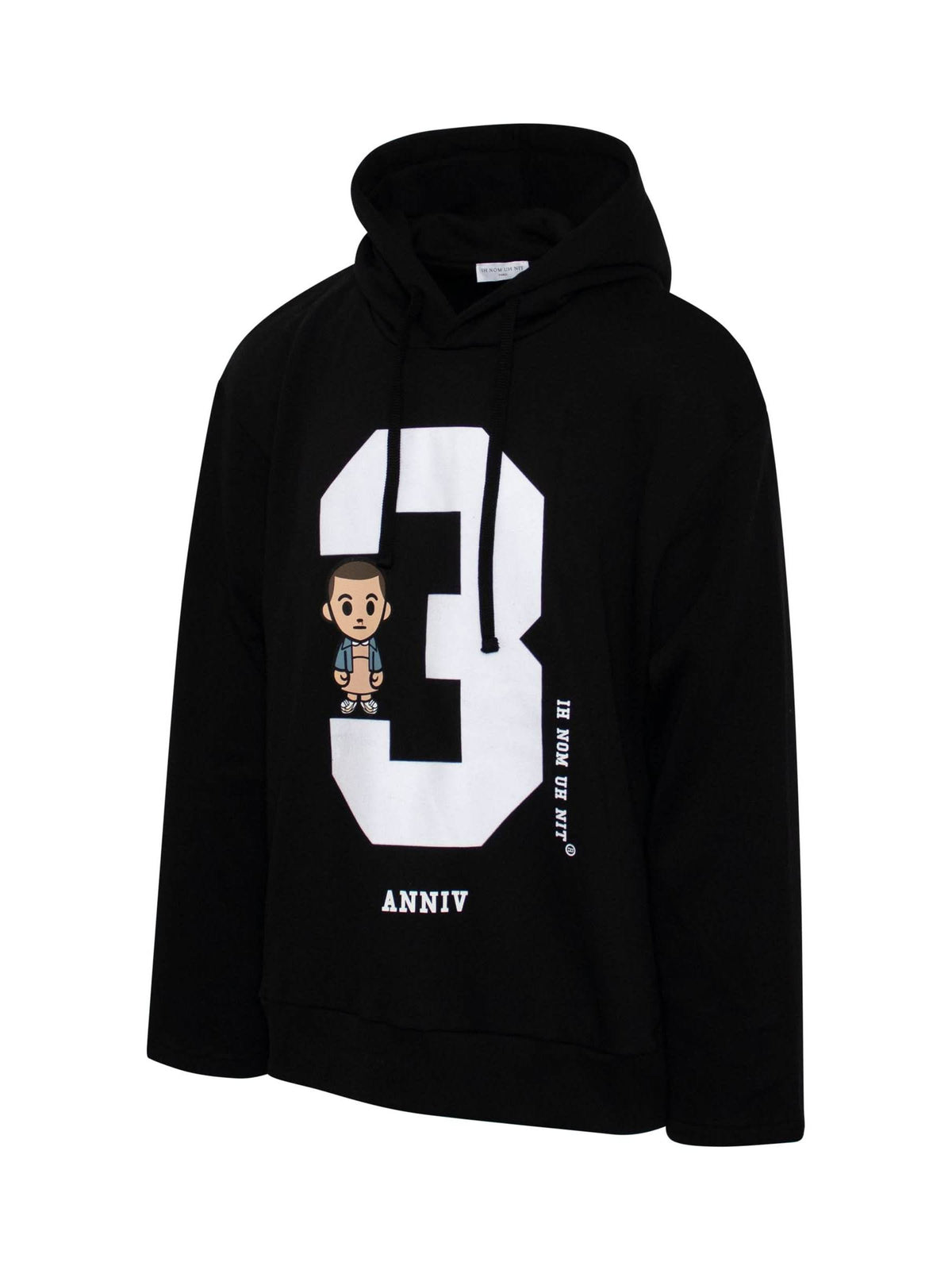 블랙 3 일레븐 후디