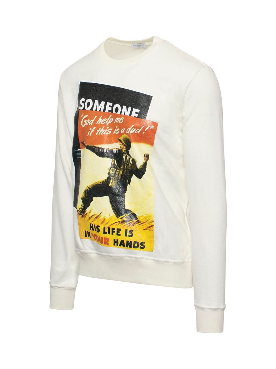 Propaganda 2 Sweatshirt in White