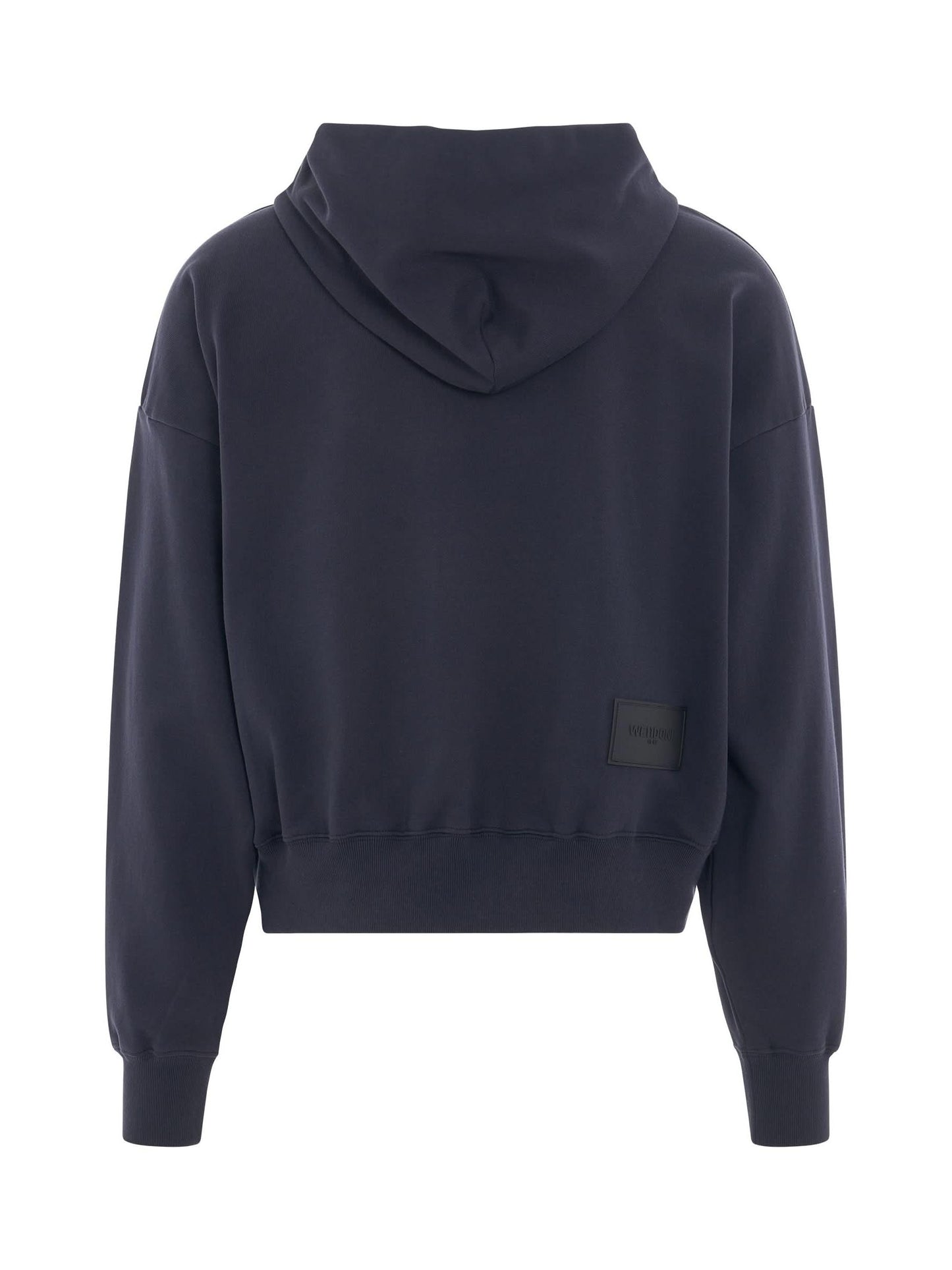 Reversed Logo Medium Hoodie in Dark Navy