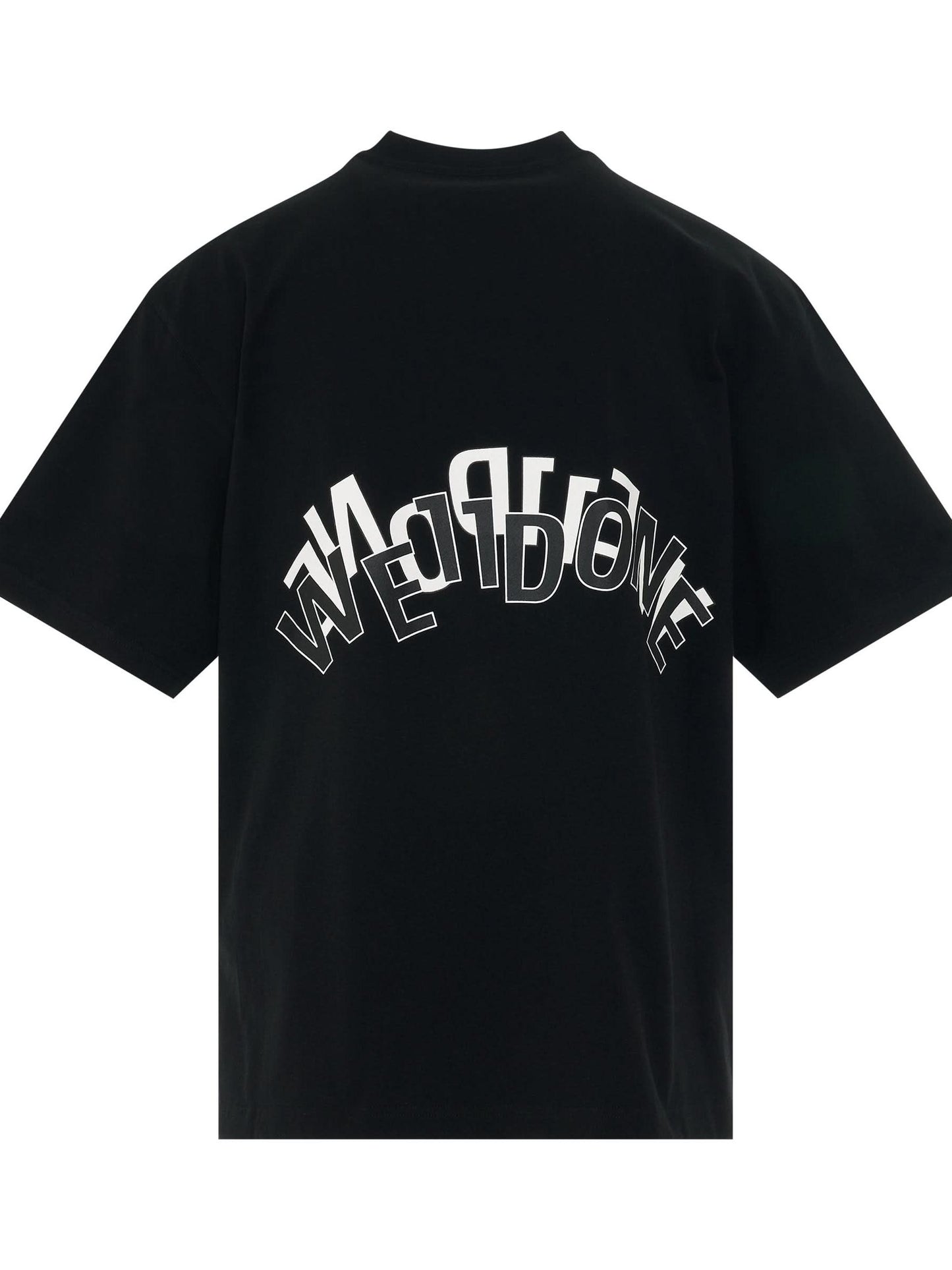 Layered Logo T-Shirt in Black