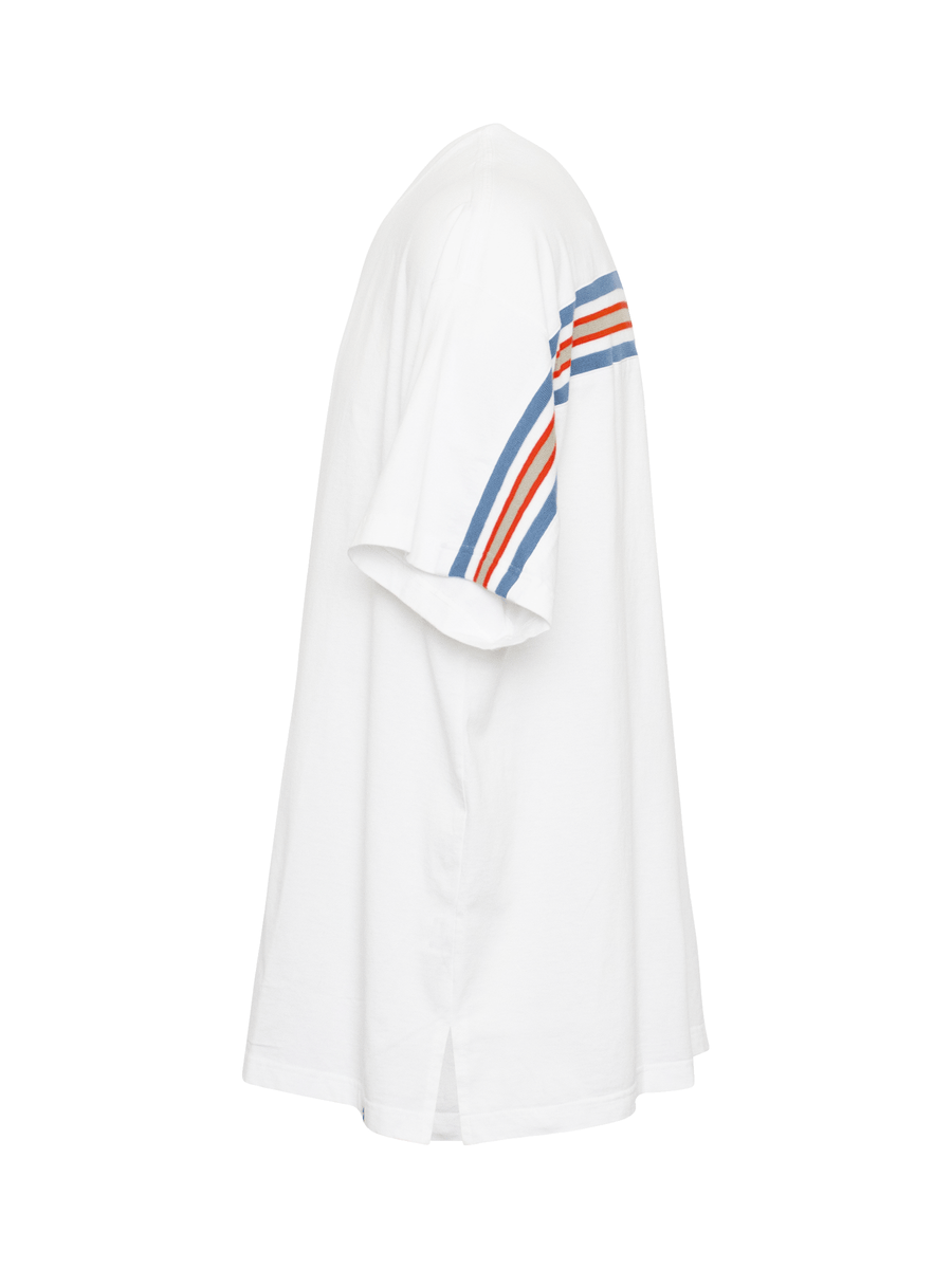 Rib Big T-Shirt in White