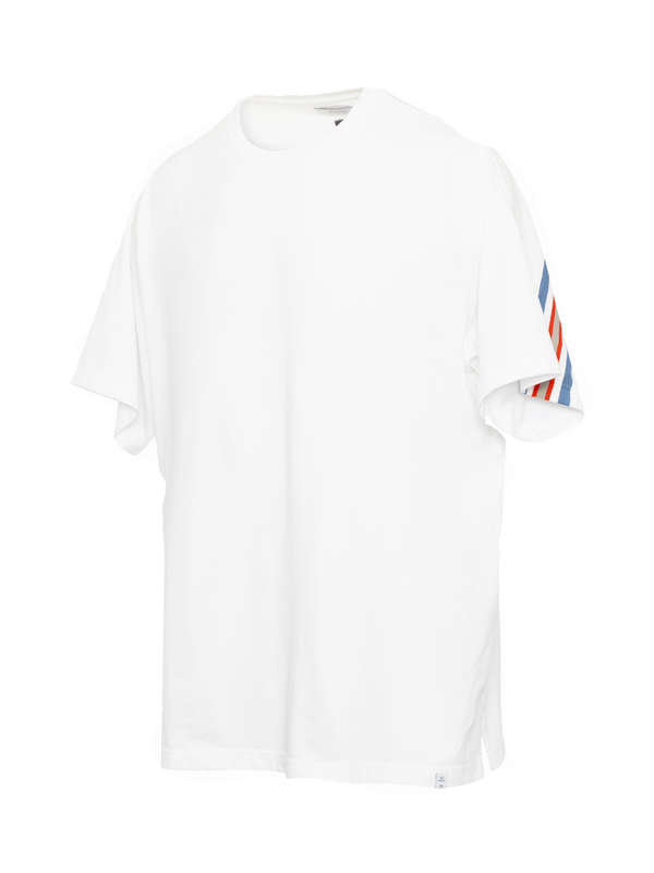 Rib Big T-Shirt in White