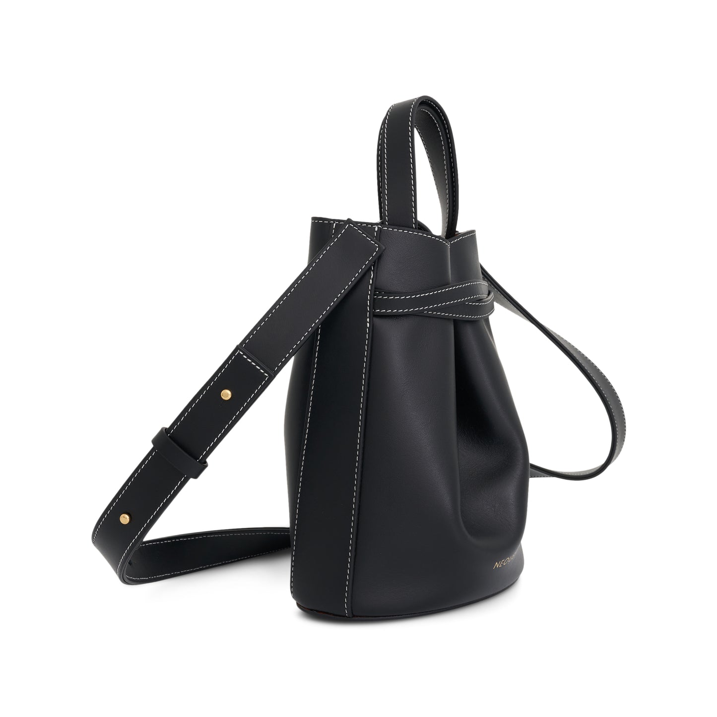 Sigma Small Bucket Bag in Black
