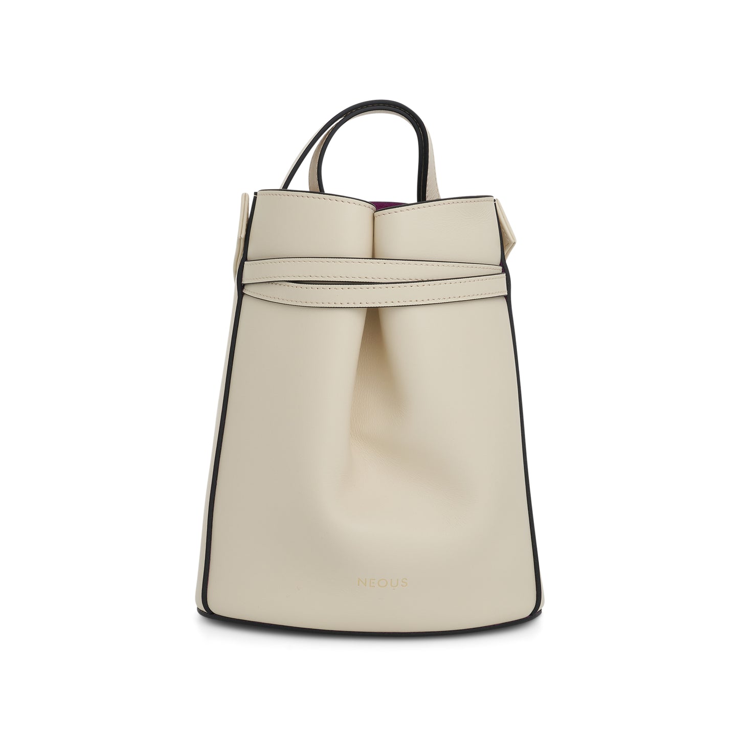 Sigma Small Bucket Bag in Cream