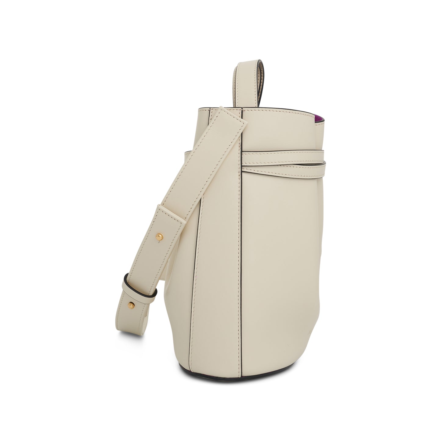 Sigma Small Bucket Bag in Cream
