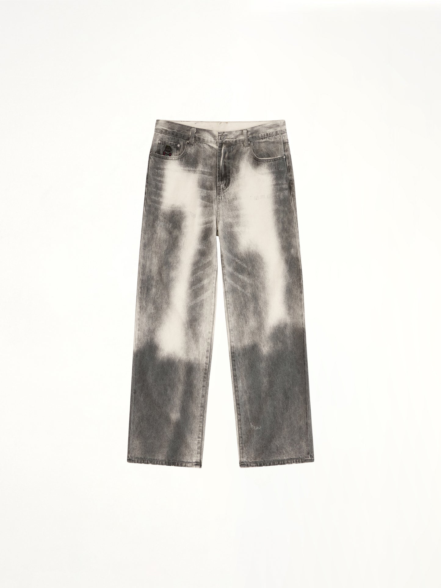 Washed Doves Denim Jeans in White