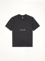 블랙 KID SUPER 로고 티셔츠