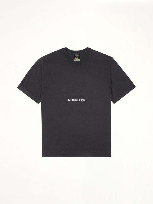 KID SUPER Logo T-Shirt in Black