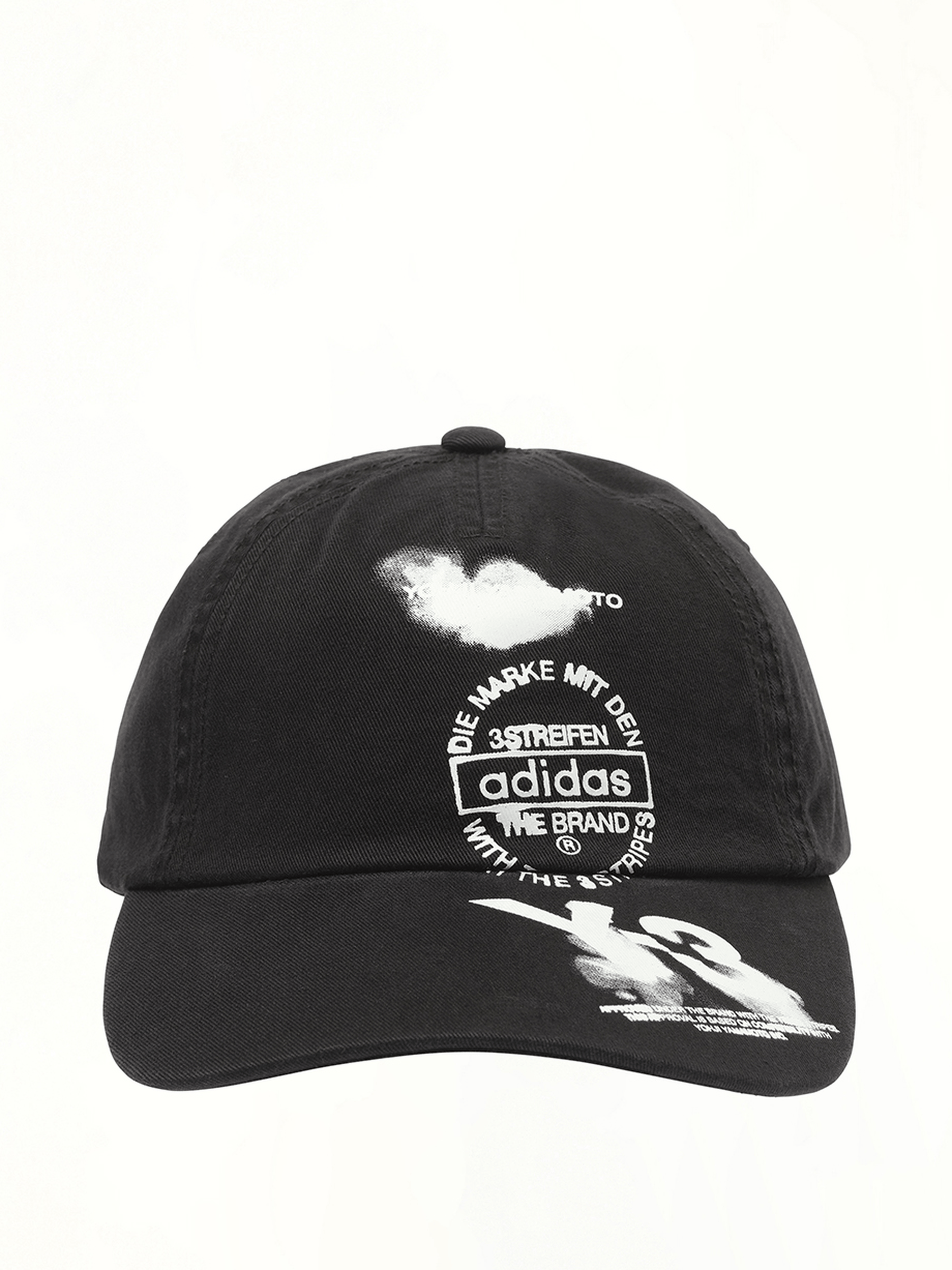 Graphic Cap in Black
