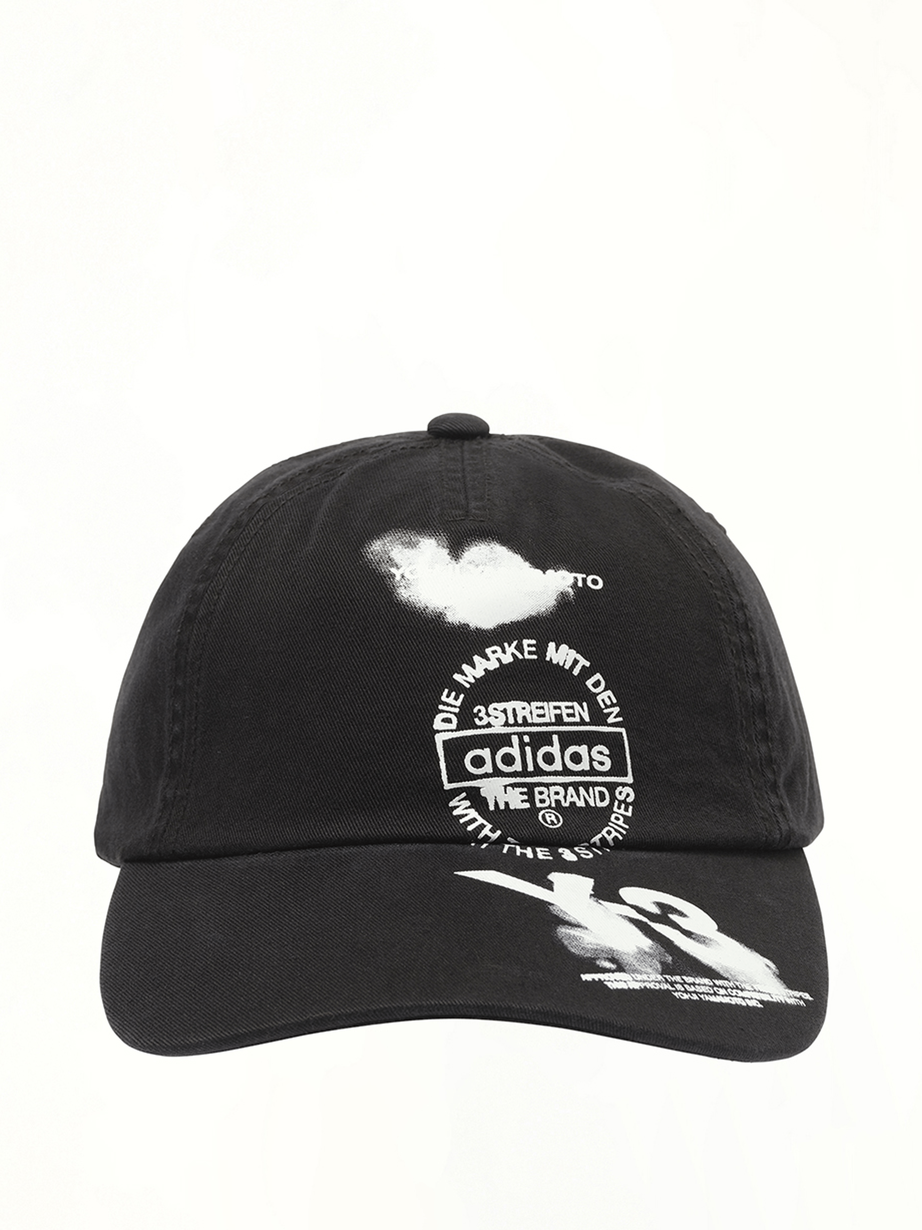 Graphic Cap in Black