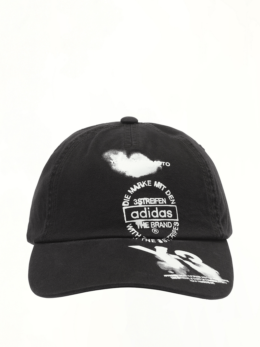 Graphic Cap in Black