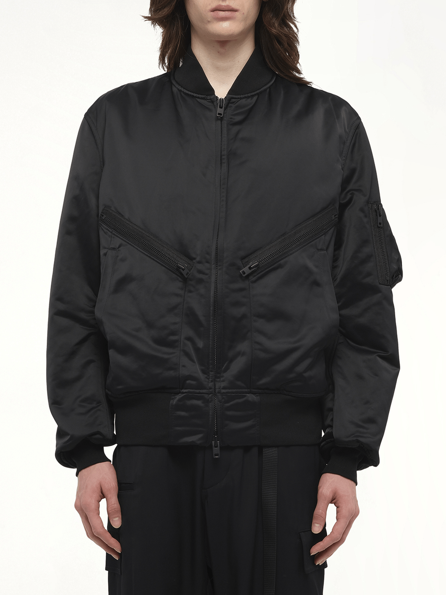 Bomber Jacket in Black