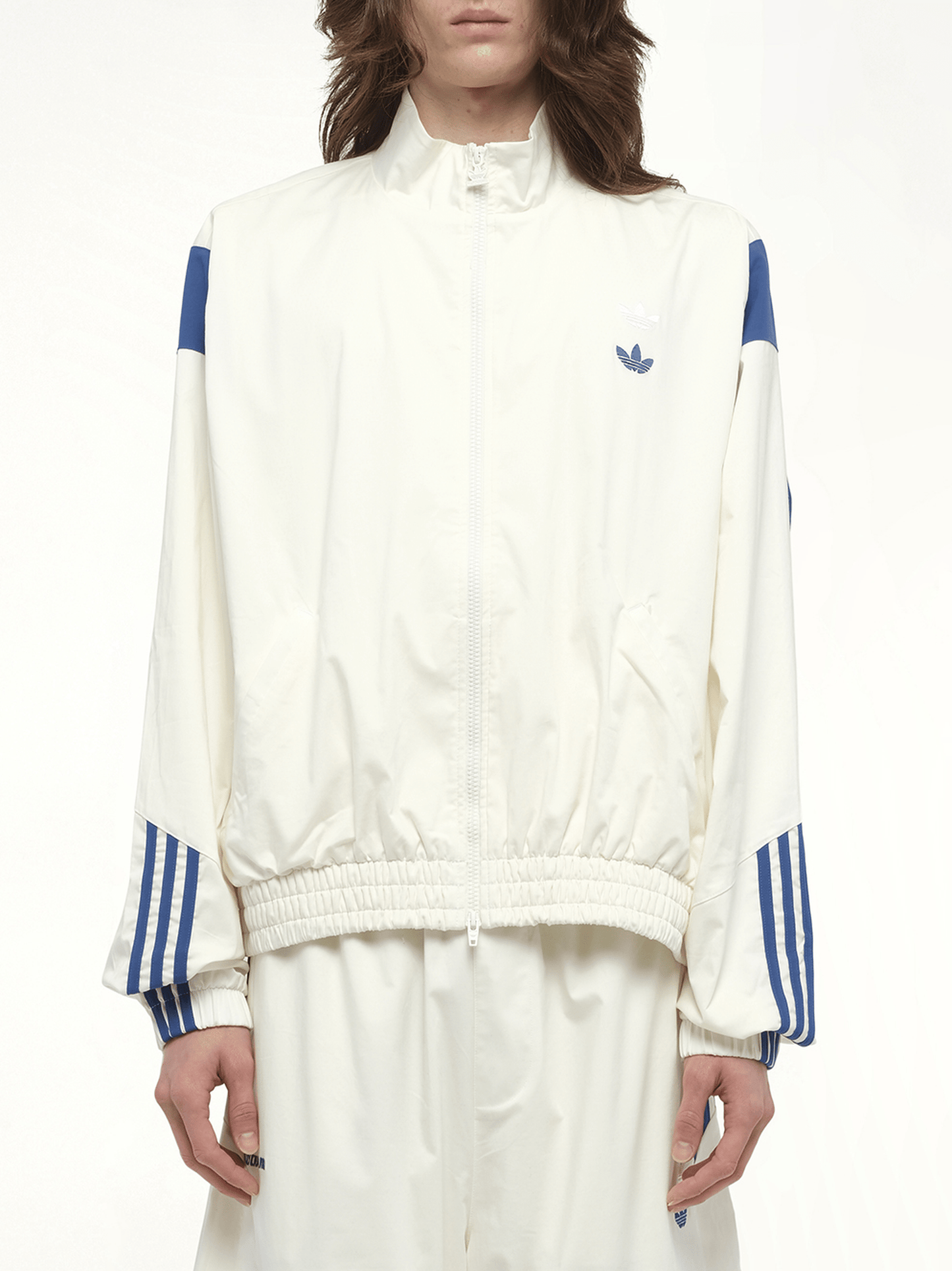 Adidas X Chavarria Poplin Track Top in Off White