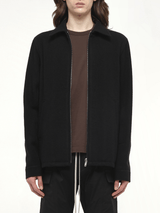 Wool Brad Jacket in Black
