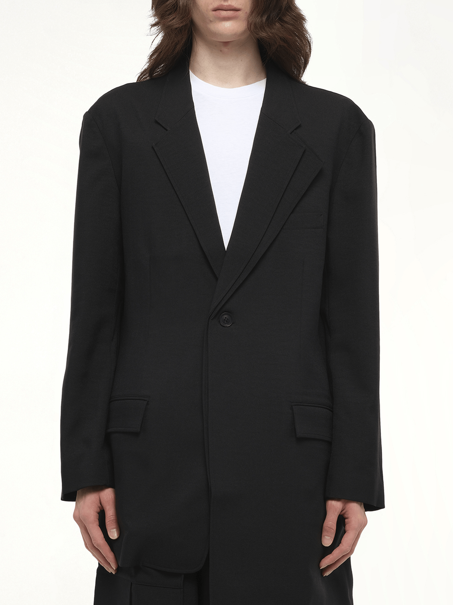 Sport Uniform Blazer in Black