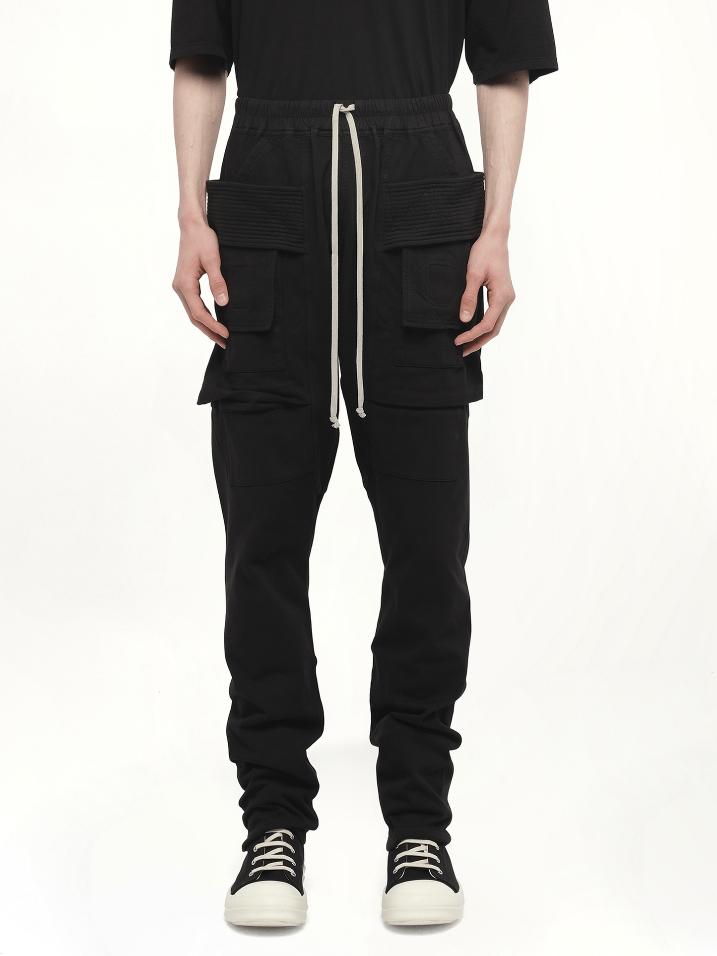 Creatch Cargo Drawstring in Black