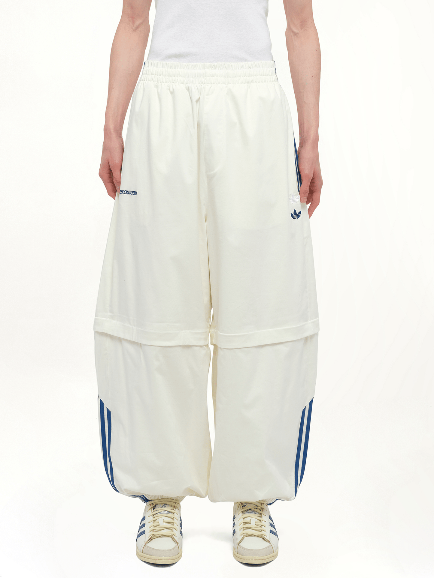 Adidas X Chavarria Poplin Track Pants in Offwhite