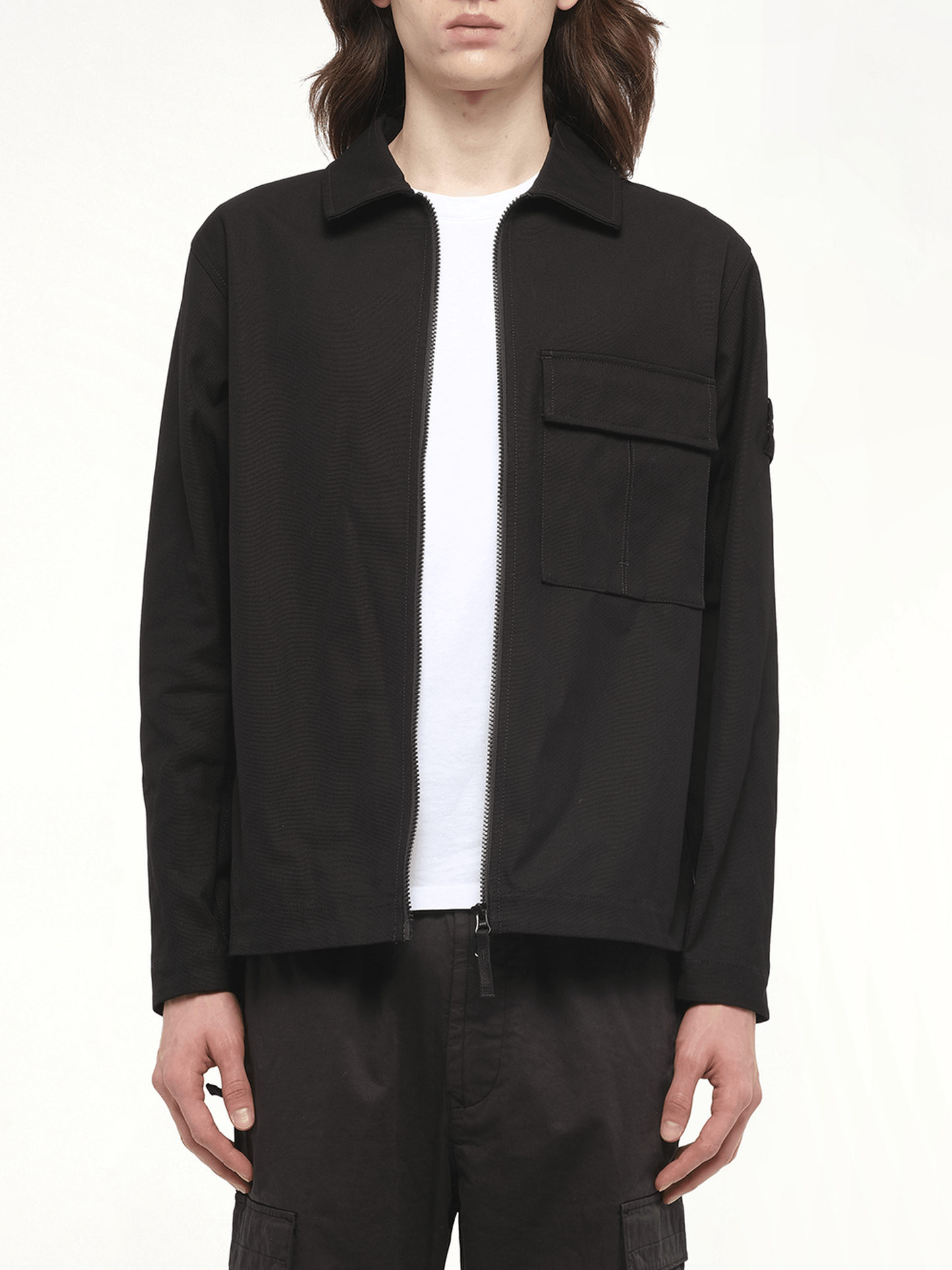 120001 Overshirt in Black