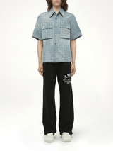 MA Quad Denim Shirt in Indigo