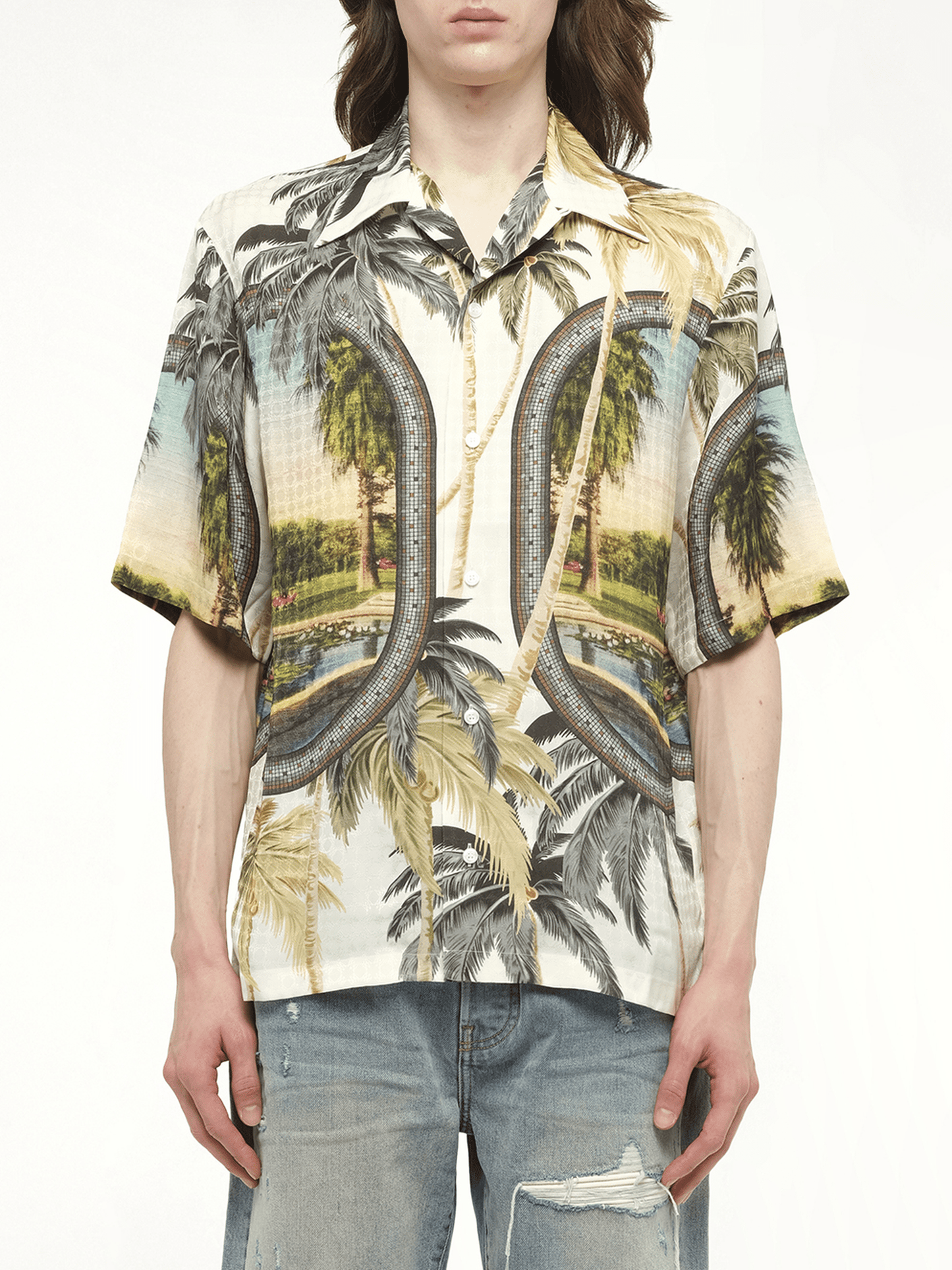 Paradise Bowling Shirt in Multicolour