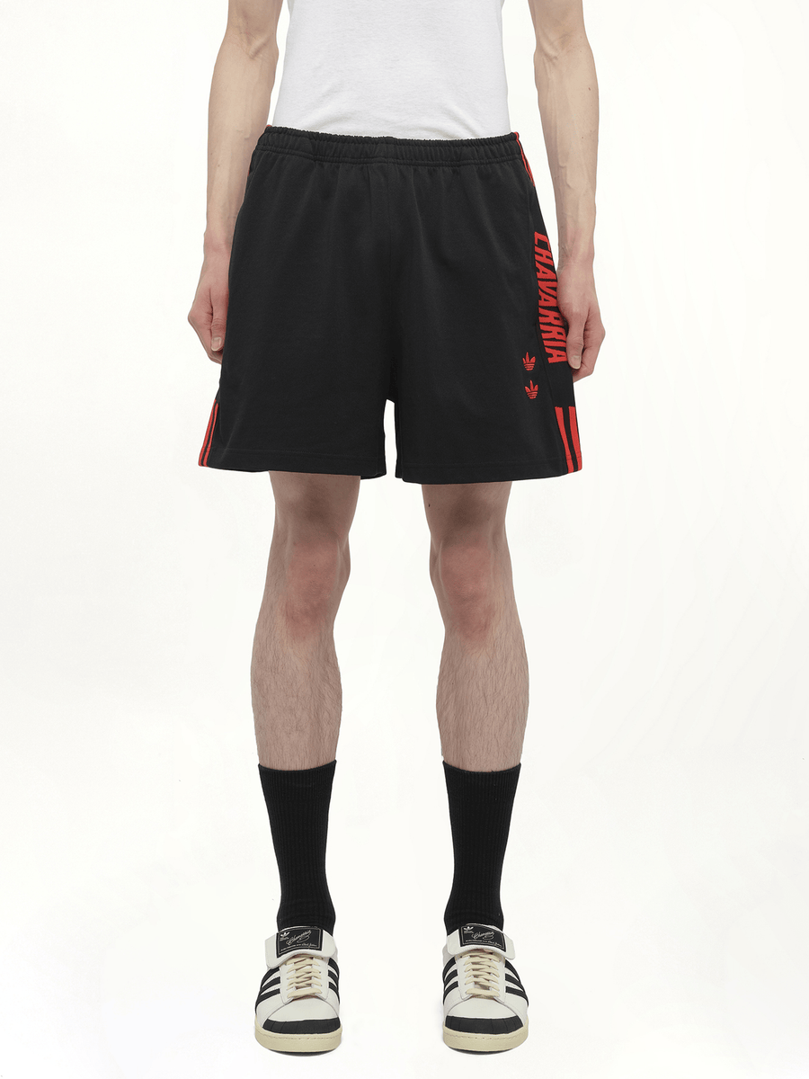 Adidas X Chavarria Gym Short in Black/Red