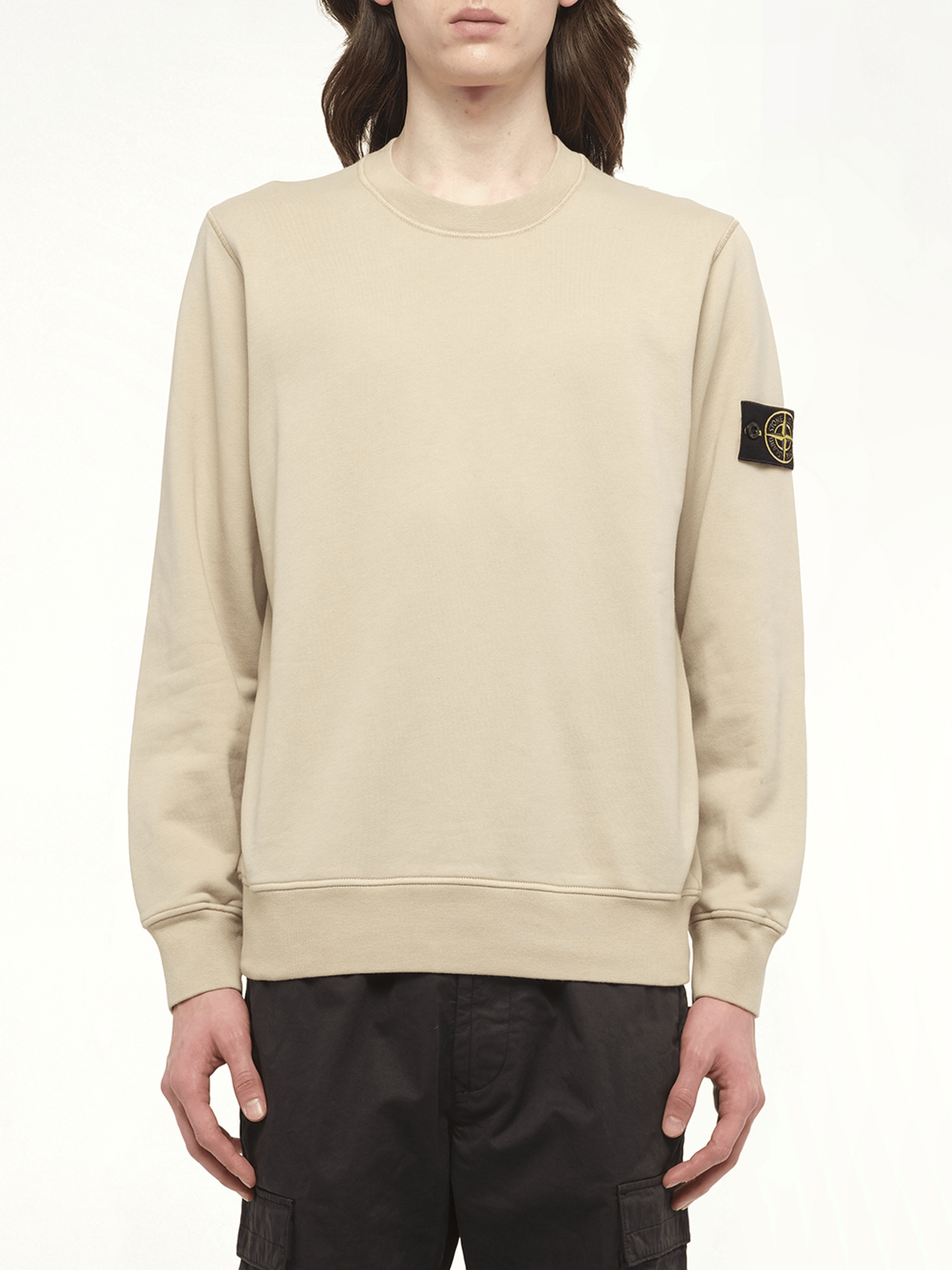 610006 Cotton Fleece Sweatshirt in Desert