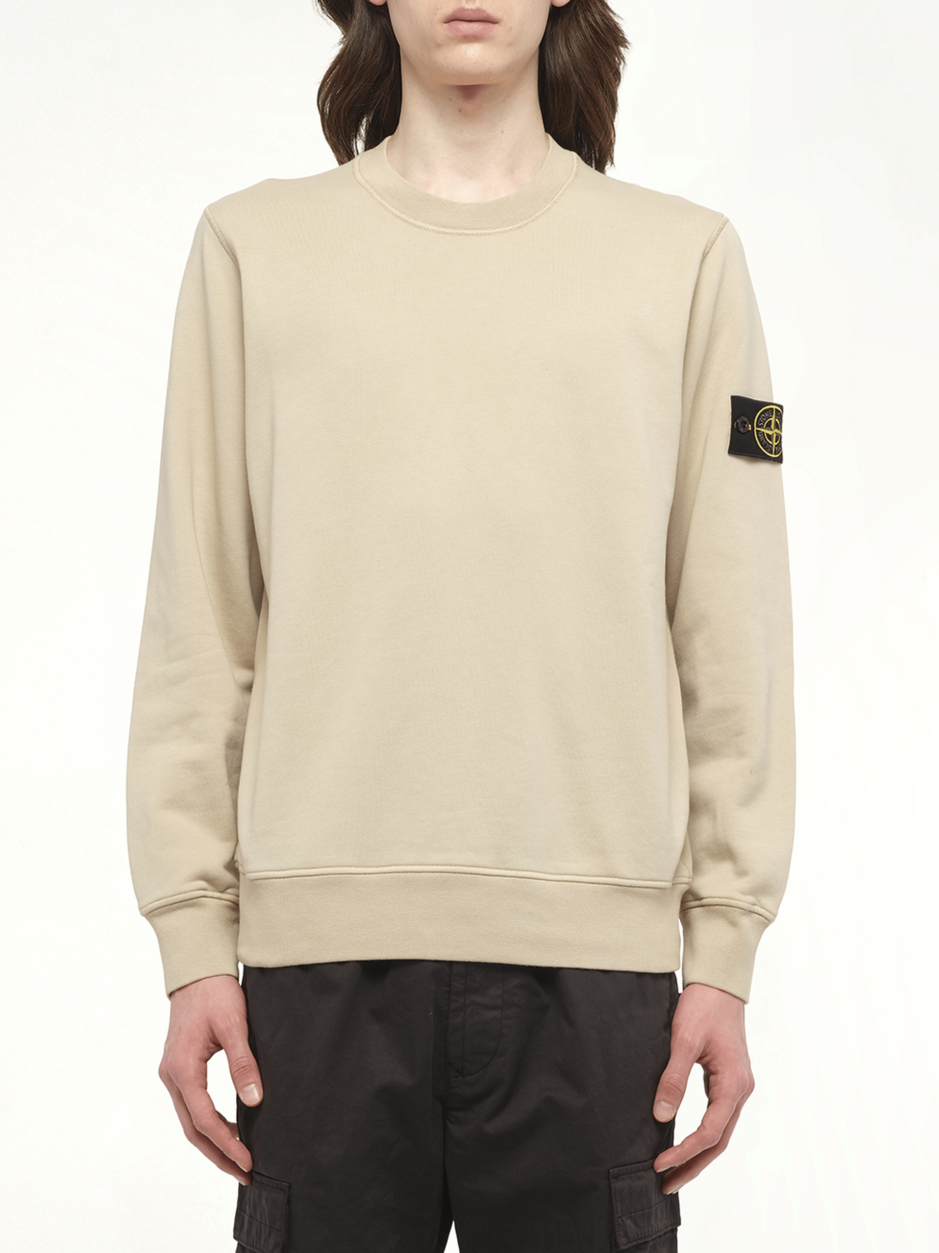 610006 Cotton Fleece Sweatshirt in Desert