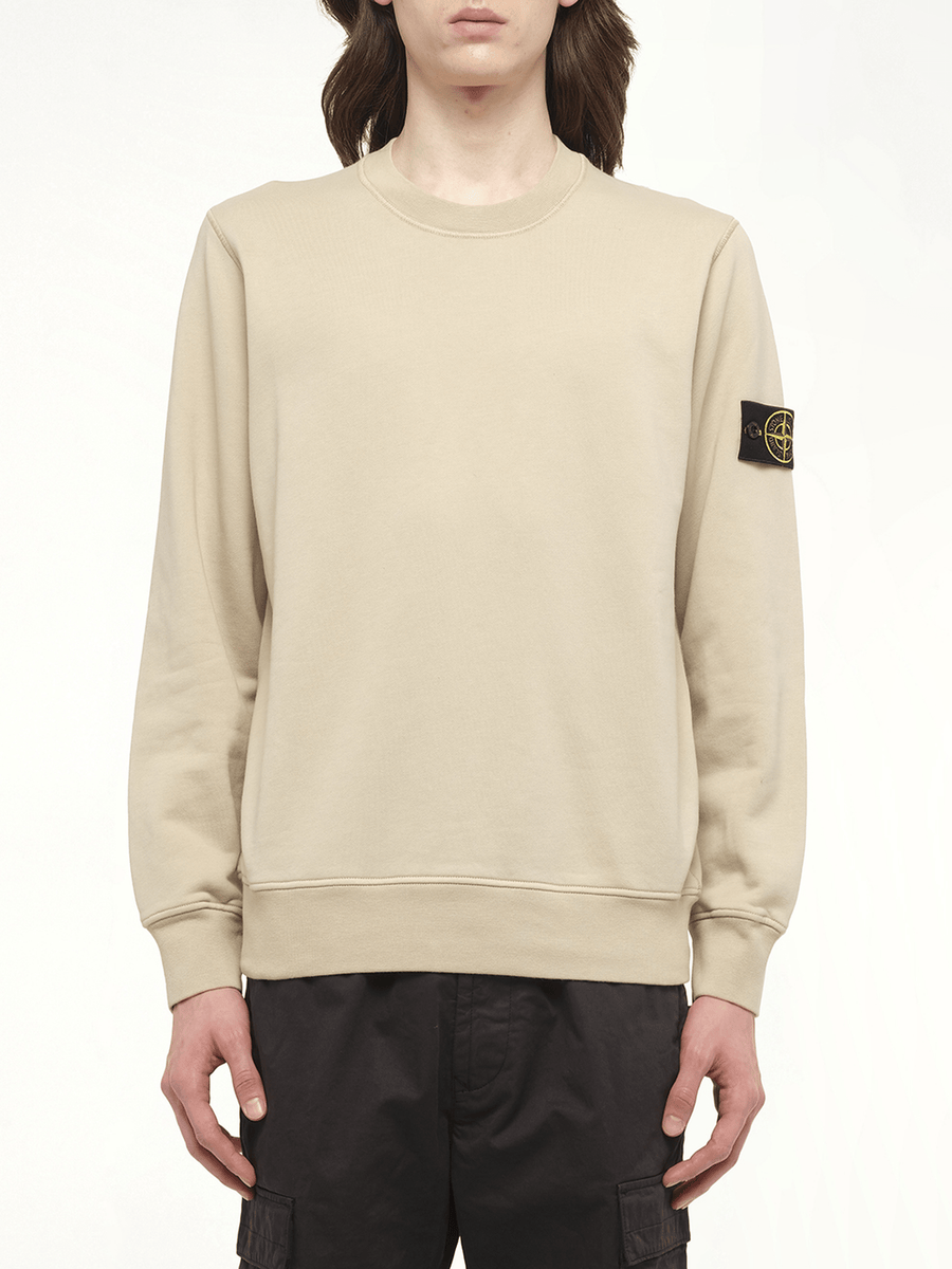 610006 Cotton Fleece Sweatshirt in Desert