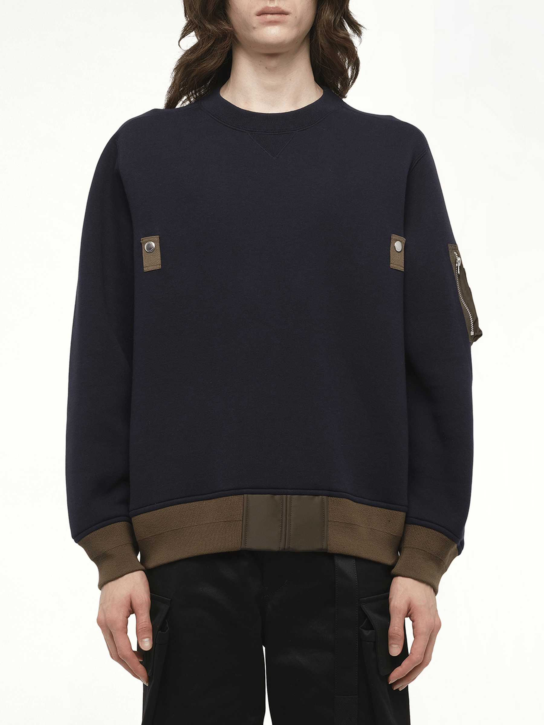 Sponge Sweat Pullover in Navy