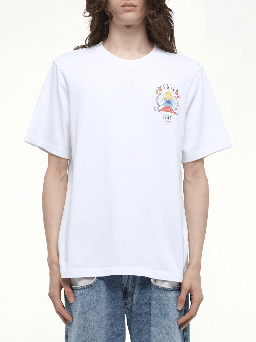Casaway Mountain T-Shirt in White