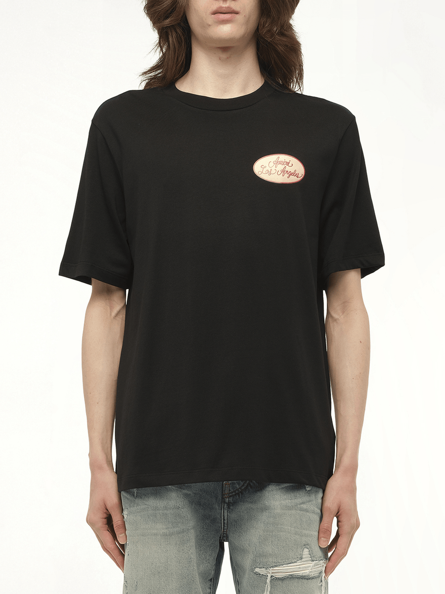 Station Patch T-Shirt in Black