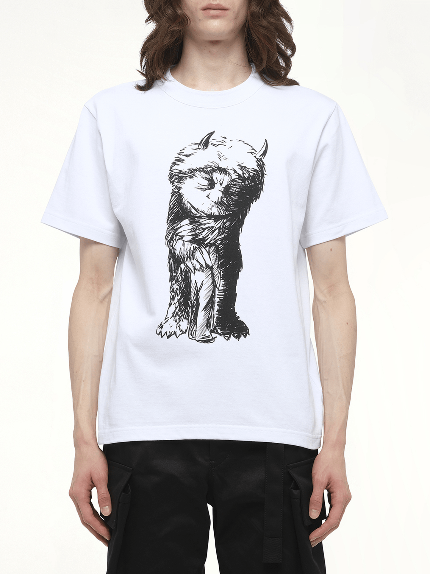 WHERE THE WILD THINGS ARE Monster T-Shirt in White