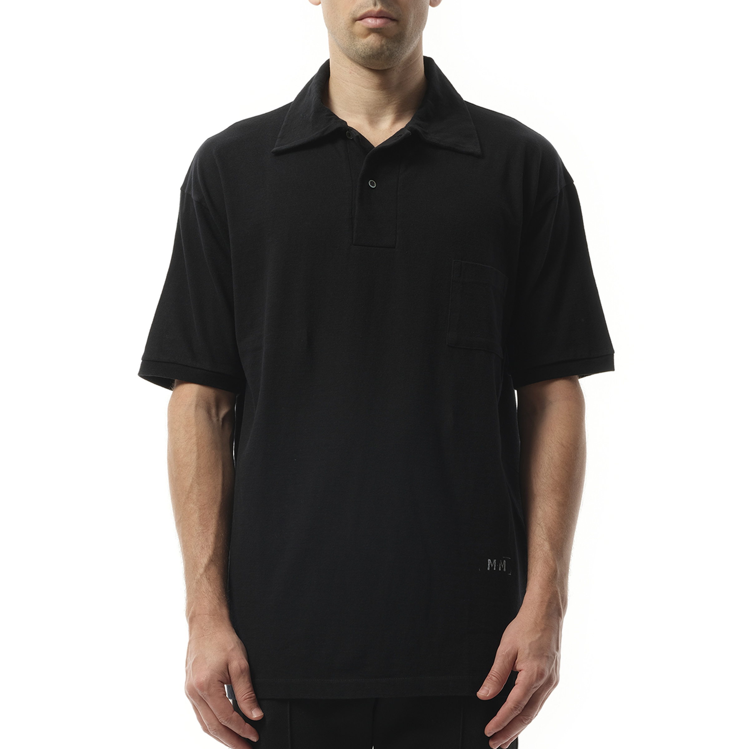 Polo Shirt in Black