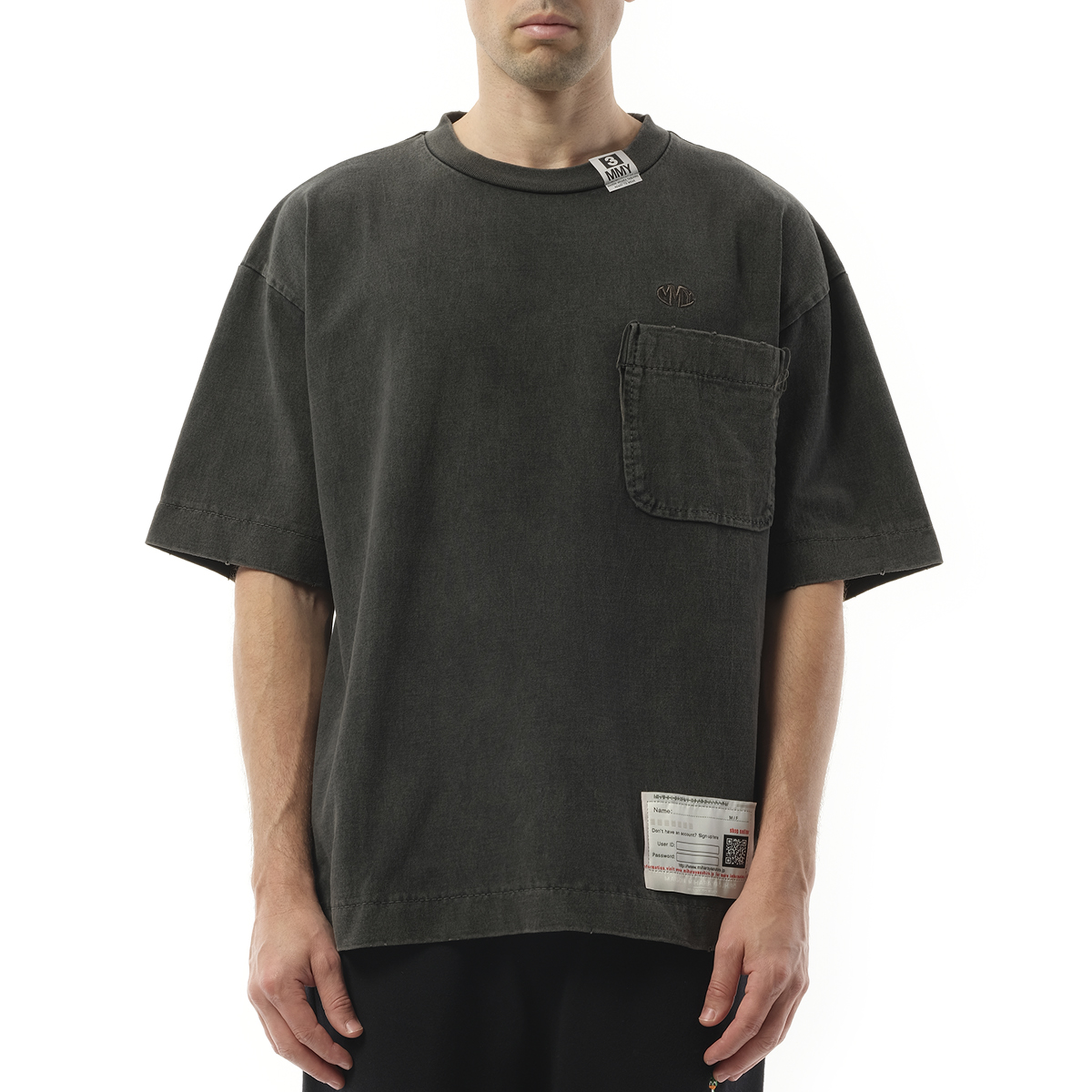 Amateur Sewn T-Shirt in Black